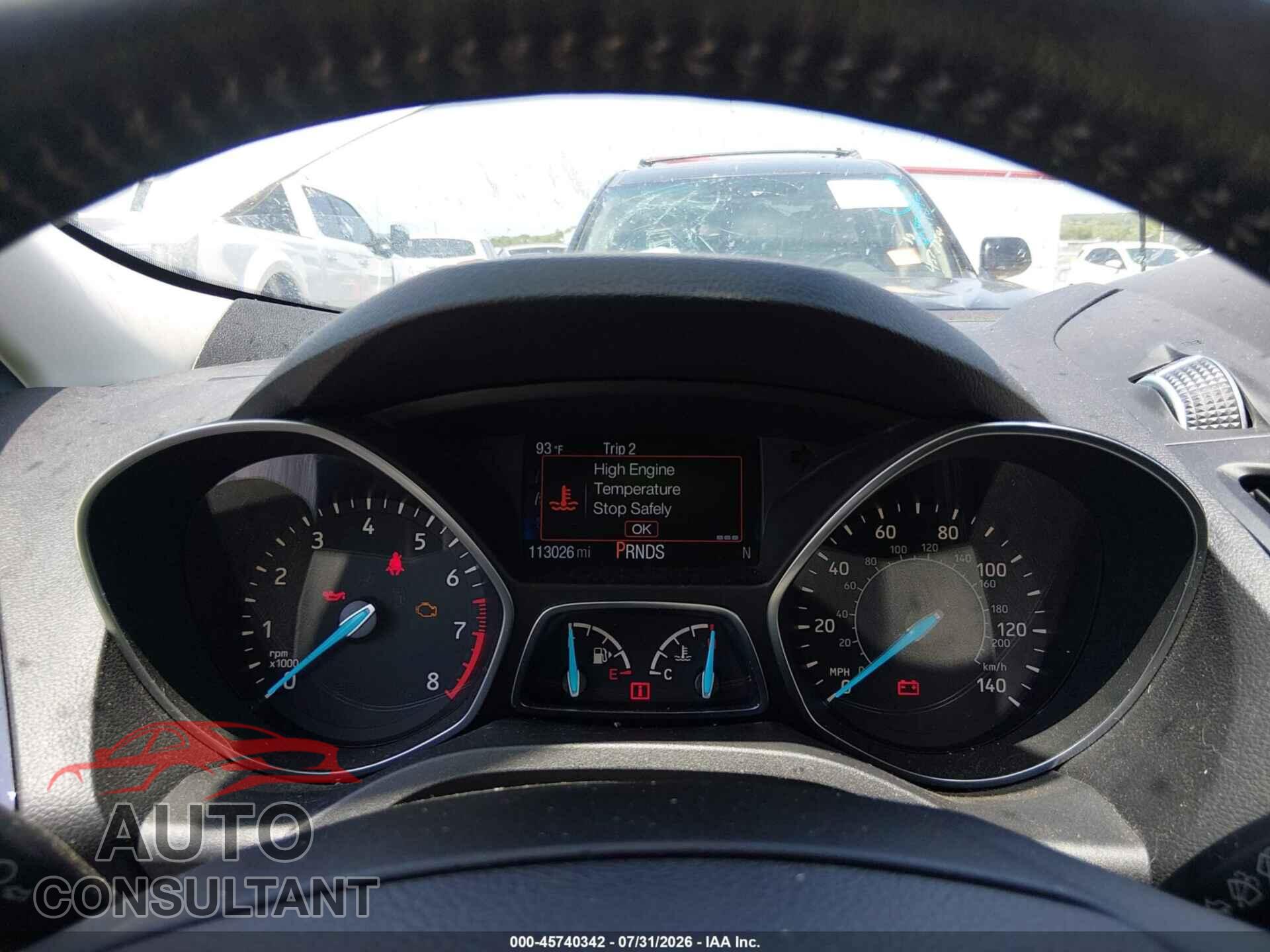 FORD ESCAPE 2017 - 1FMCU0JD6HUE47449