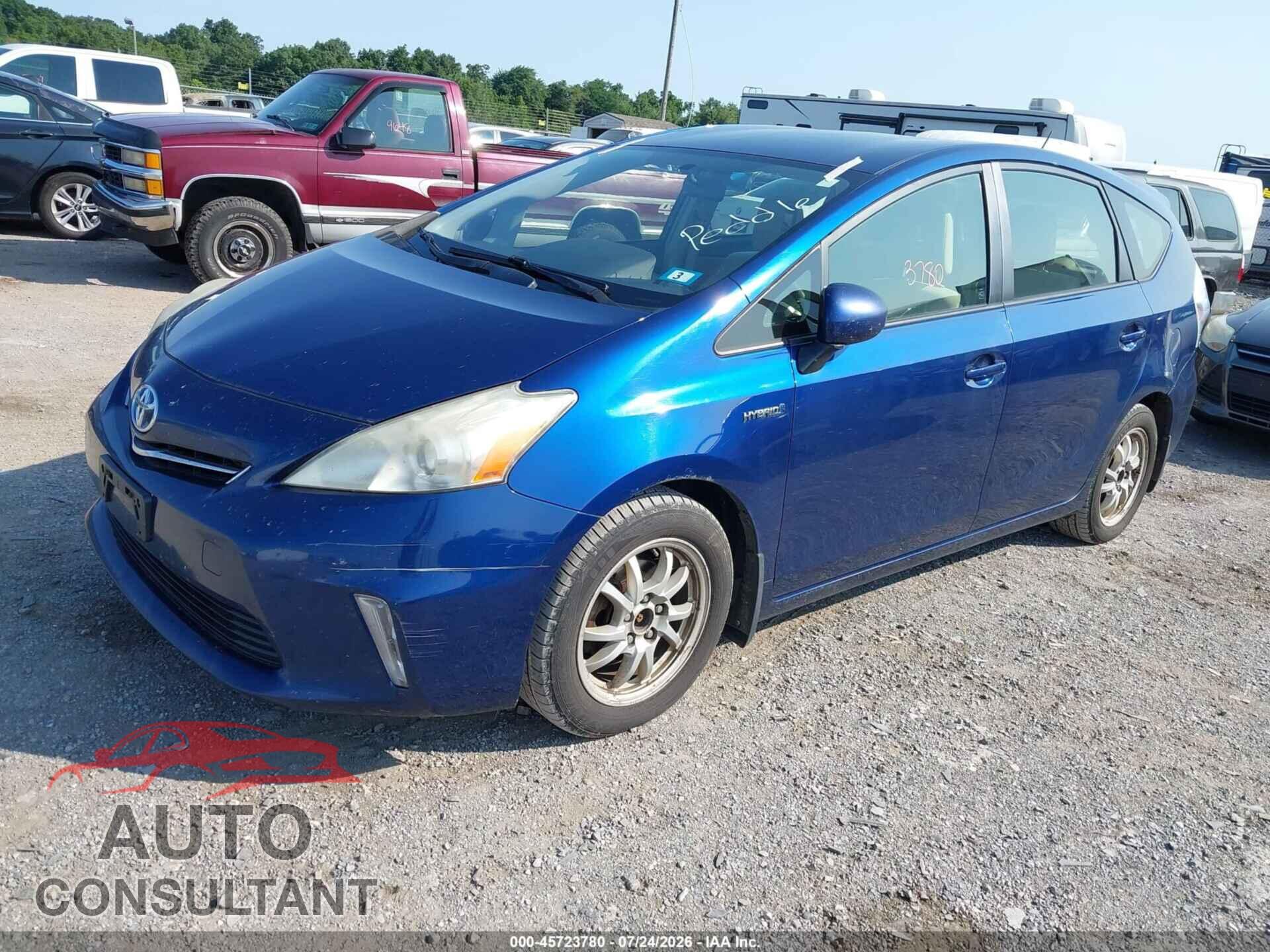 TOYOTA PRIUS V 2012 - JTDZN3EU8C3149300