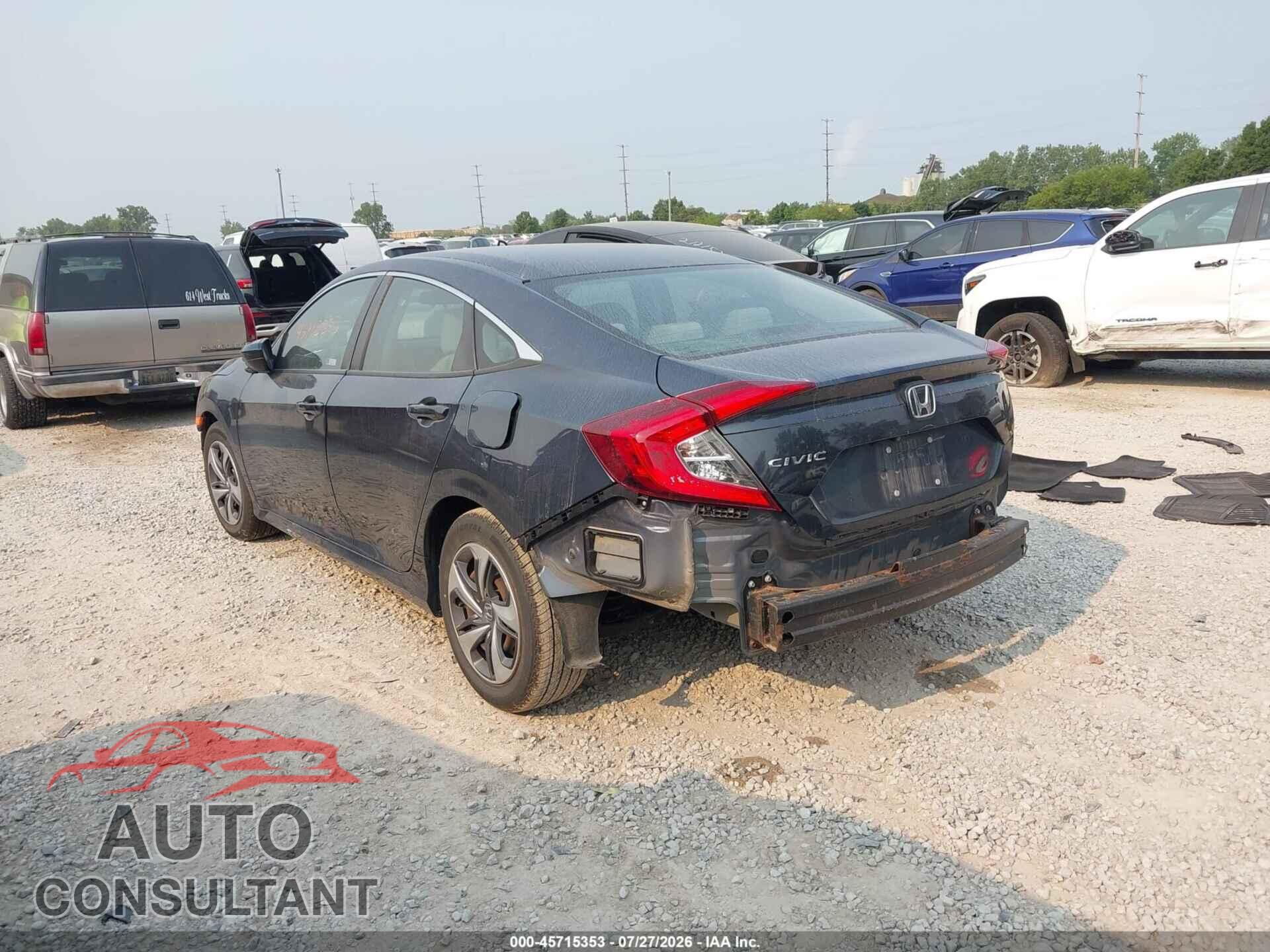 HONDA CIVIC 2020 - 2HGFC2F61LH555324