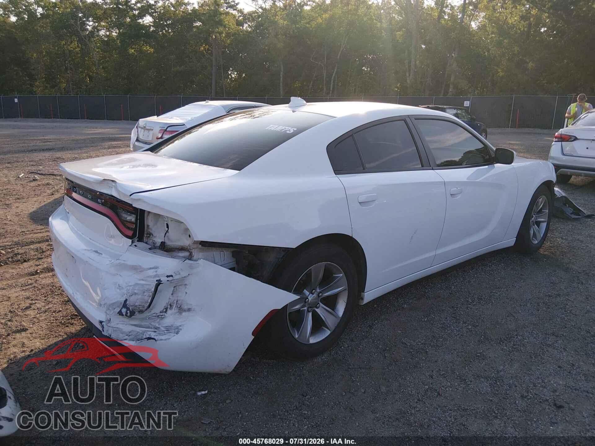 DODGE CHARGER 2016 - 2C3CDXHG9GH326501