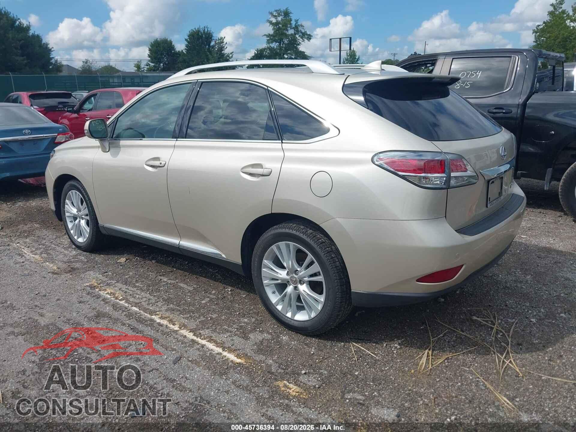 LEXUS RX 350 2015 - 2T2BK1BA5FC280989