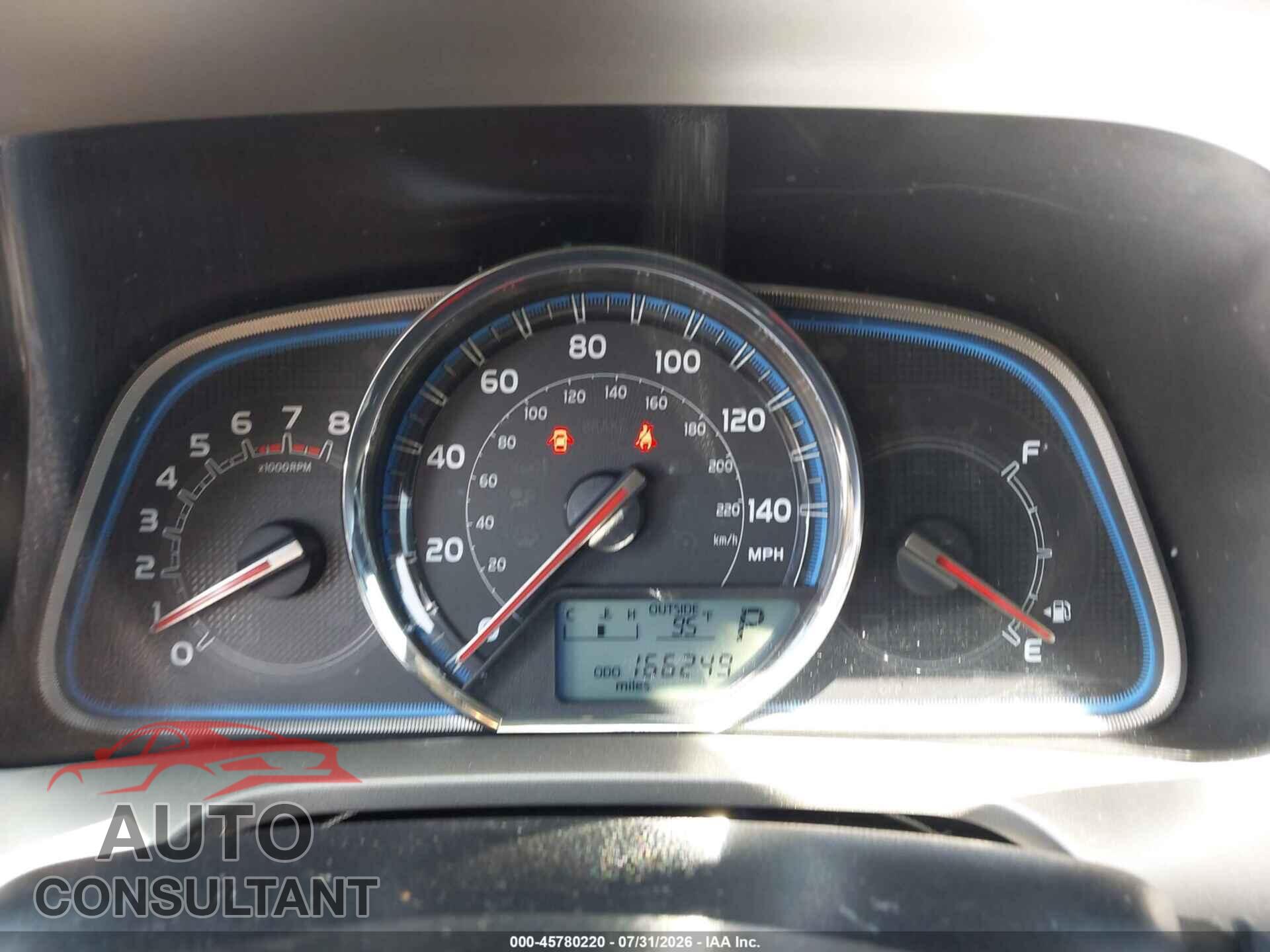 TOYOTA RAV4 2013 - 2T3DFREV5DW007911