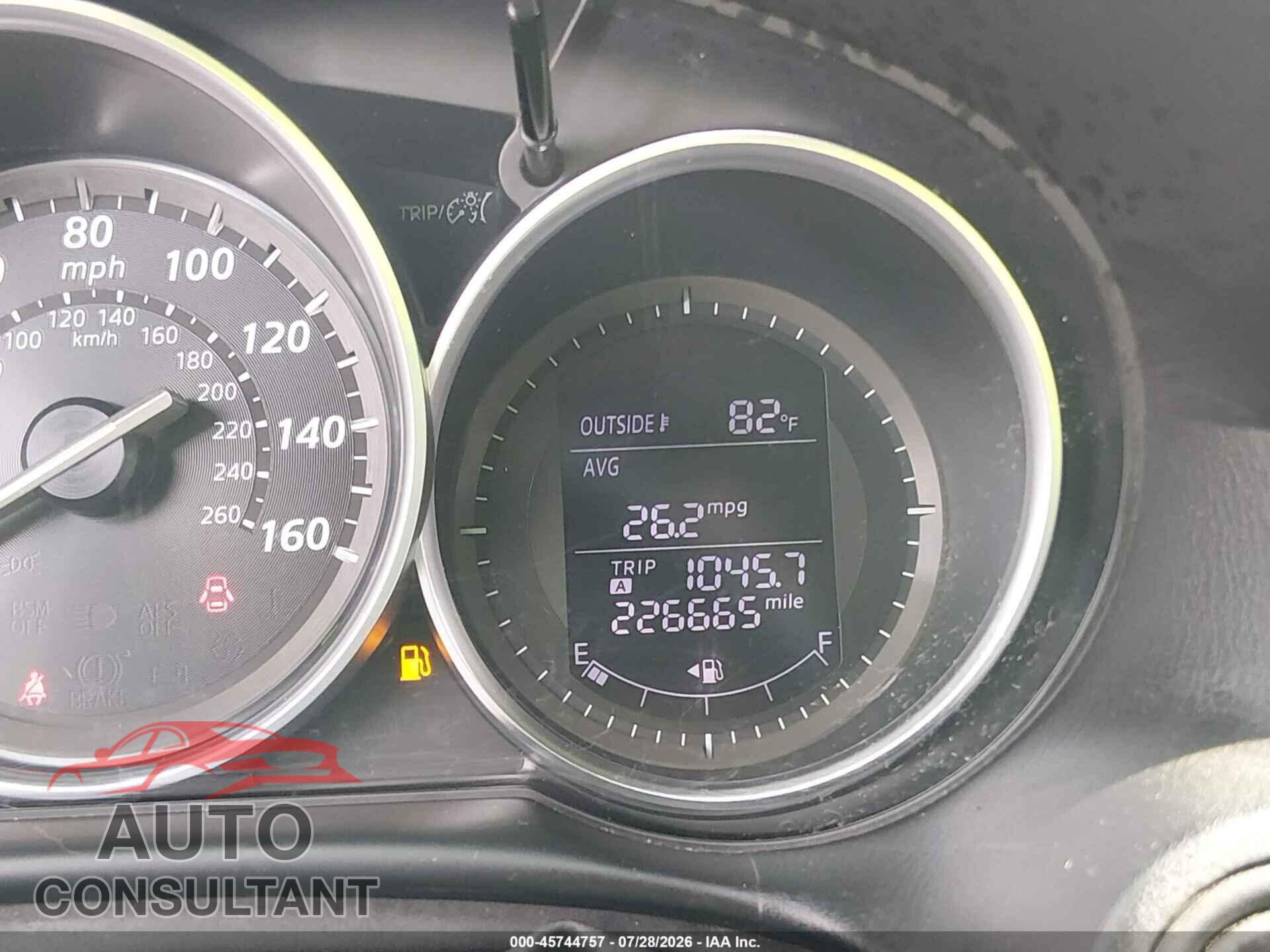 MAZDA CX-5 2015 - JM3KE2DY4F0483756