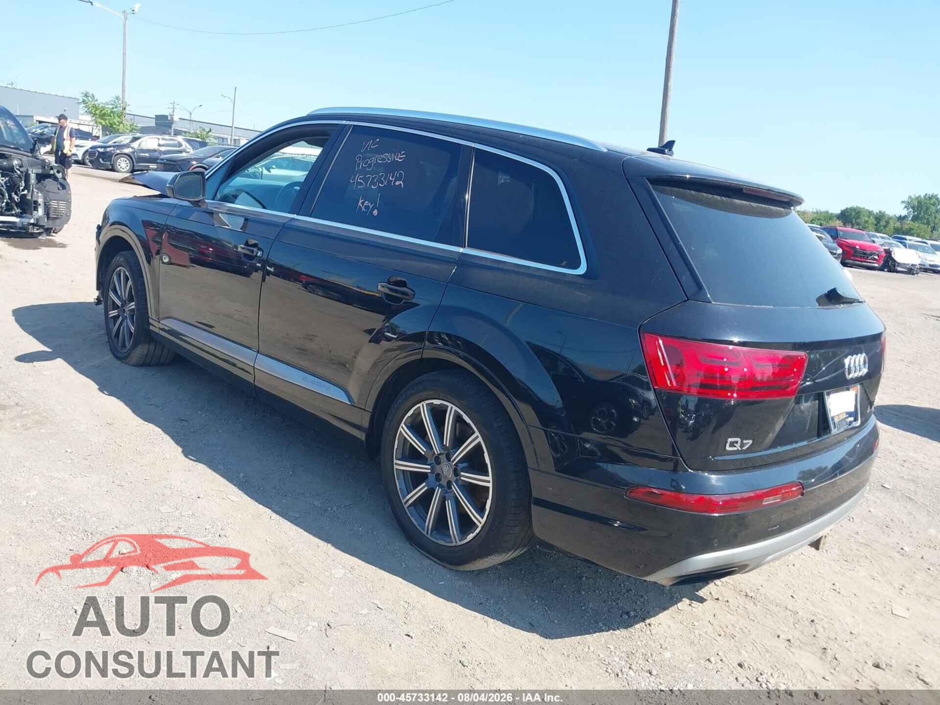 AUDI Q7 2017 - WA1VAAF76HD003576