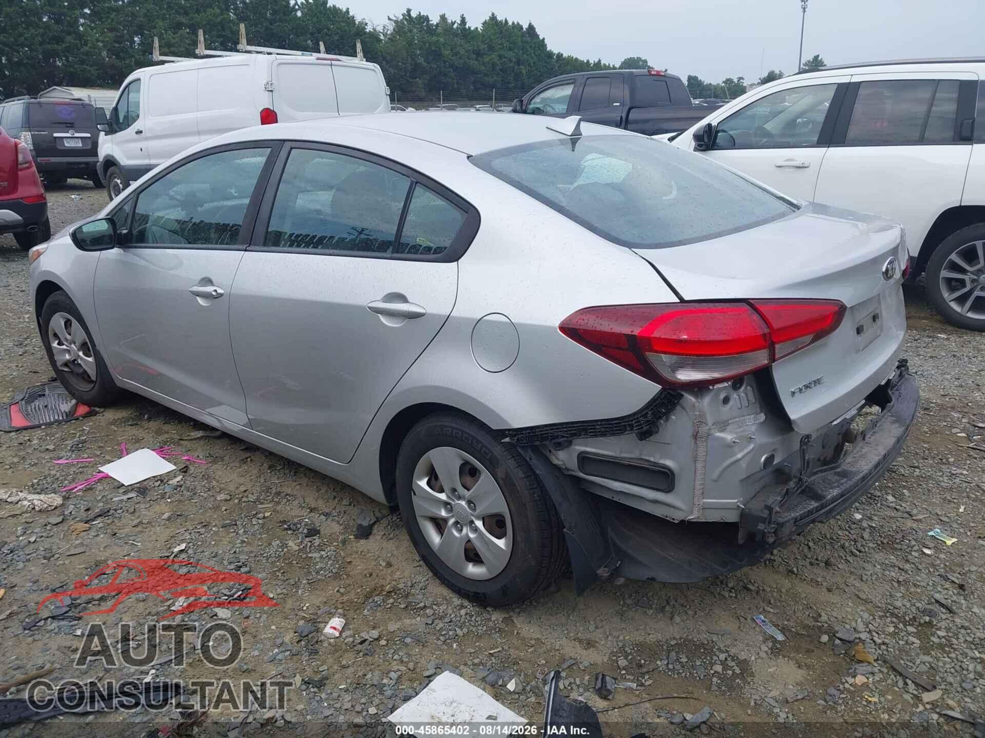 KIA FORTE 2017 - 3KPFK4A72HE108100