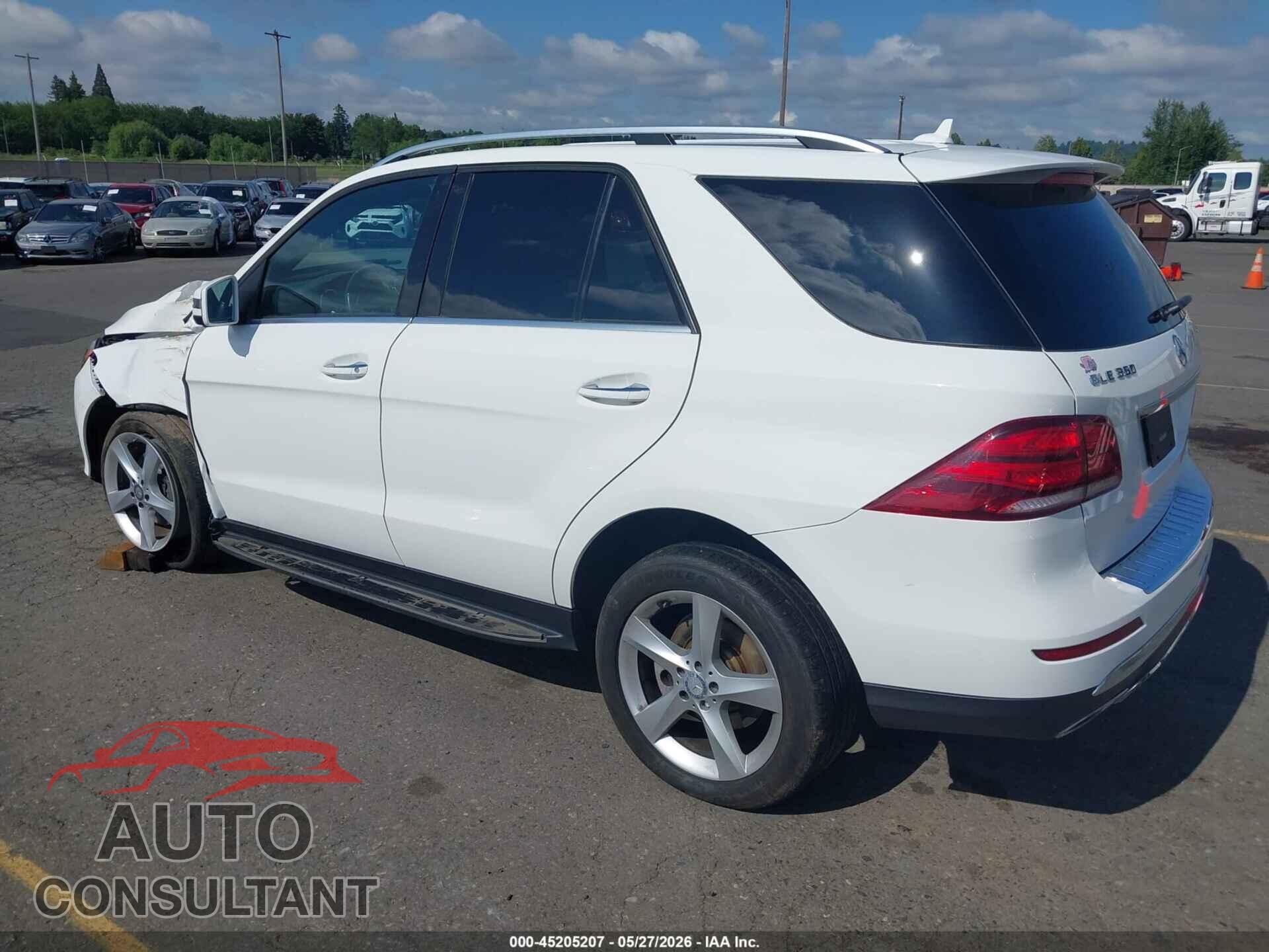 MERCEDES-BENZ GLE 350 2017 - 4JGDA5HB3HA822648