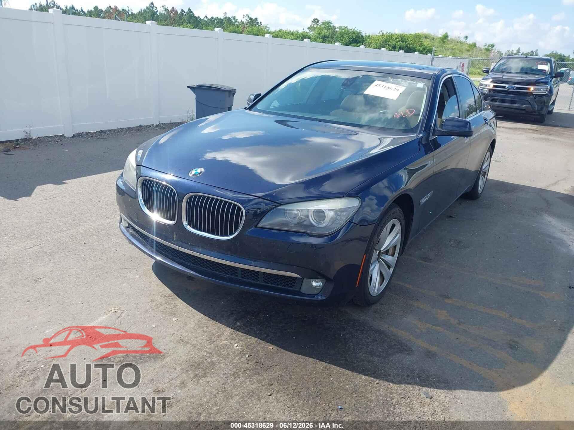 BMW 740I 2011 - WBAKA4C51BC612680