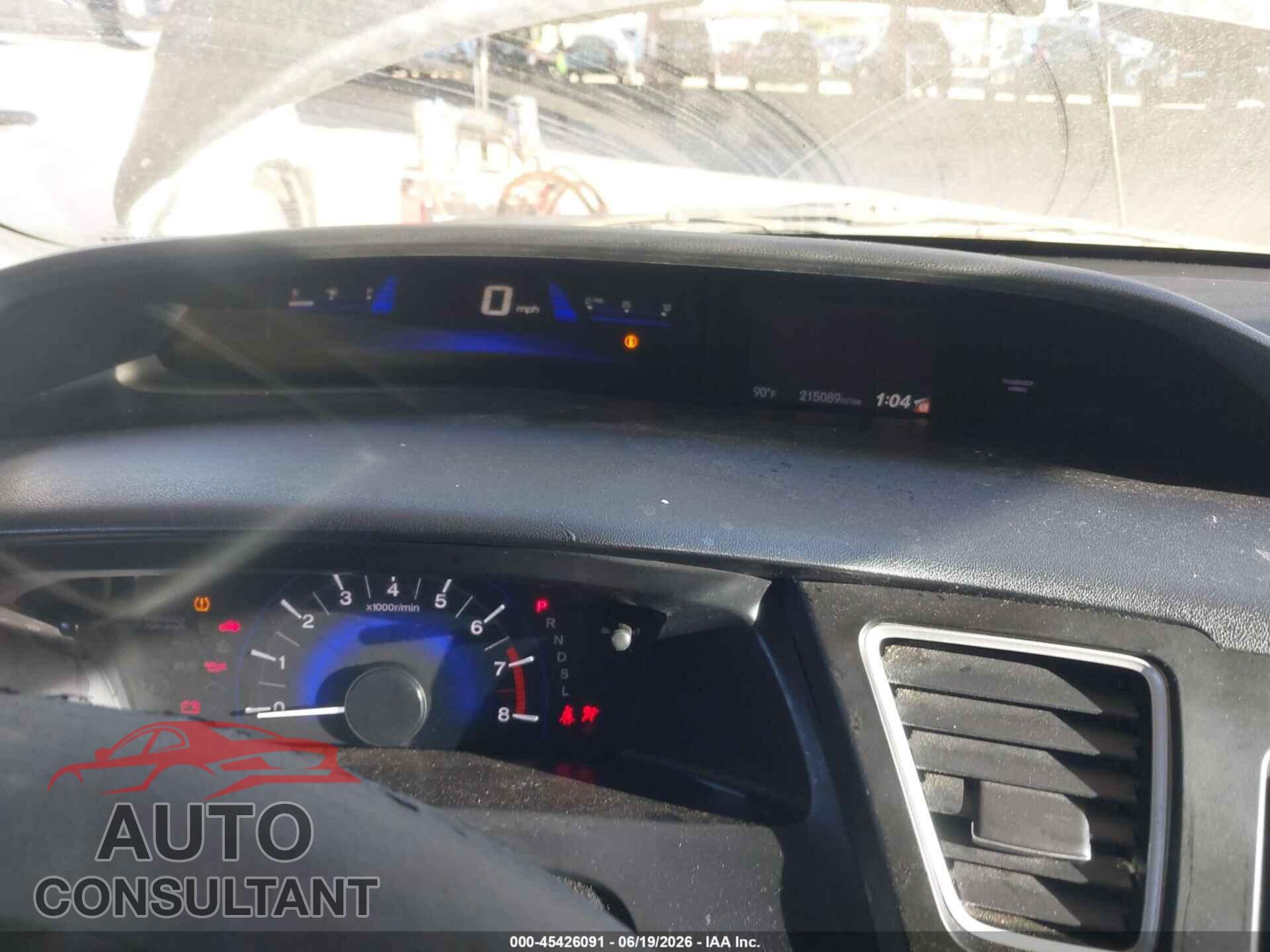 HONDA CIVIC 2014 - 19XFB2F50EE048325