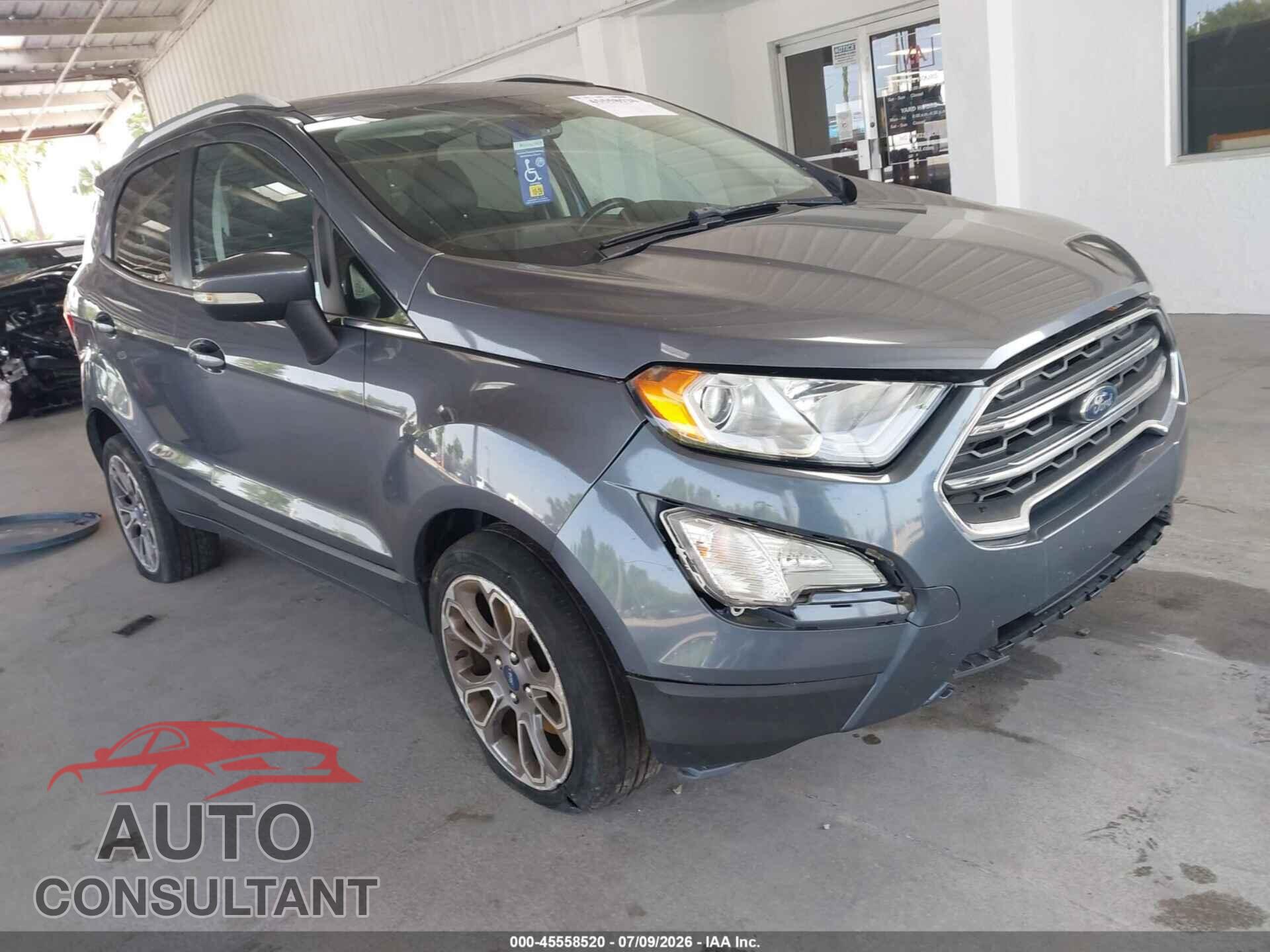 FORD ECOSPORT 2020 - MAJ6S3KL6LC361433