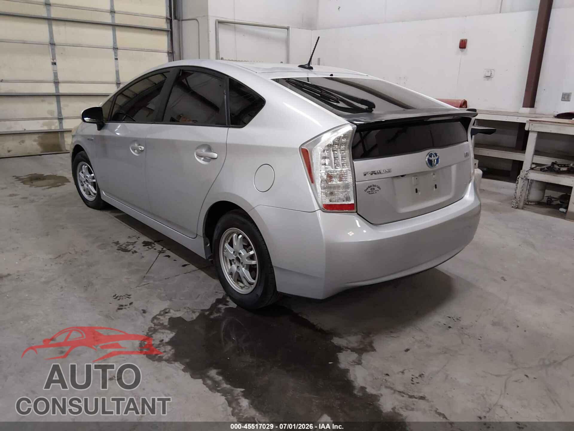 TOYOTA PRIUS 2010 - JTDKN3DU2A0051736