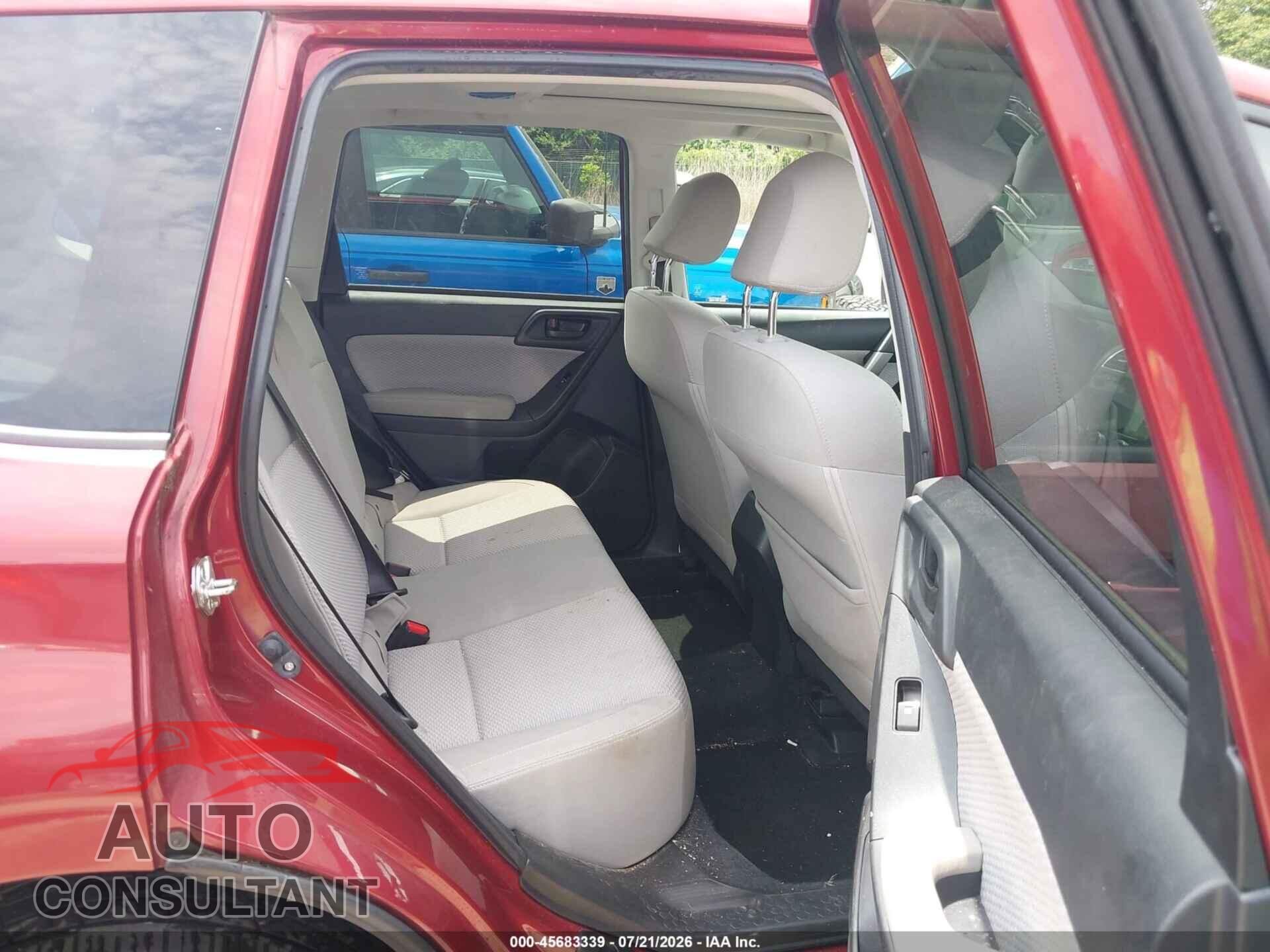 SUBARU FORESTER 2017 - JF2SJAEC0HH514069