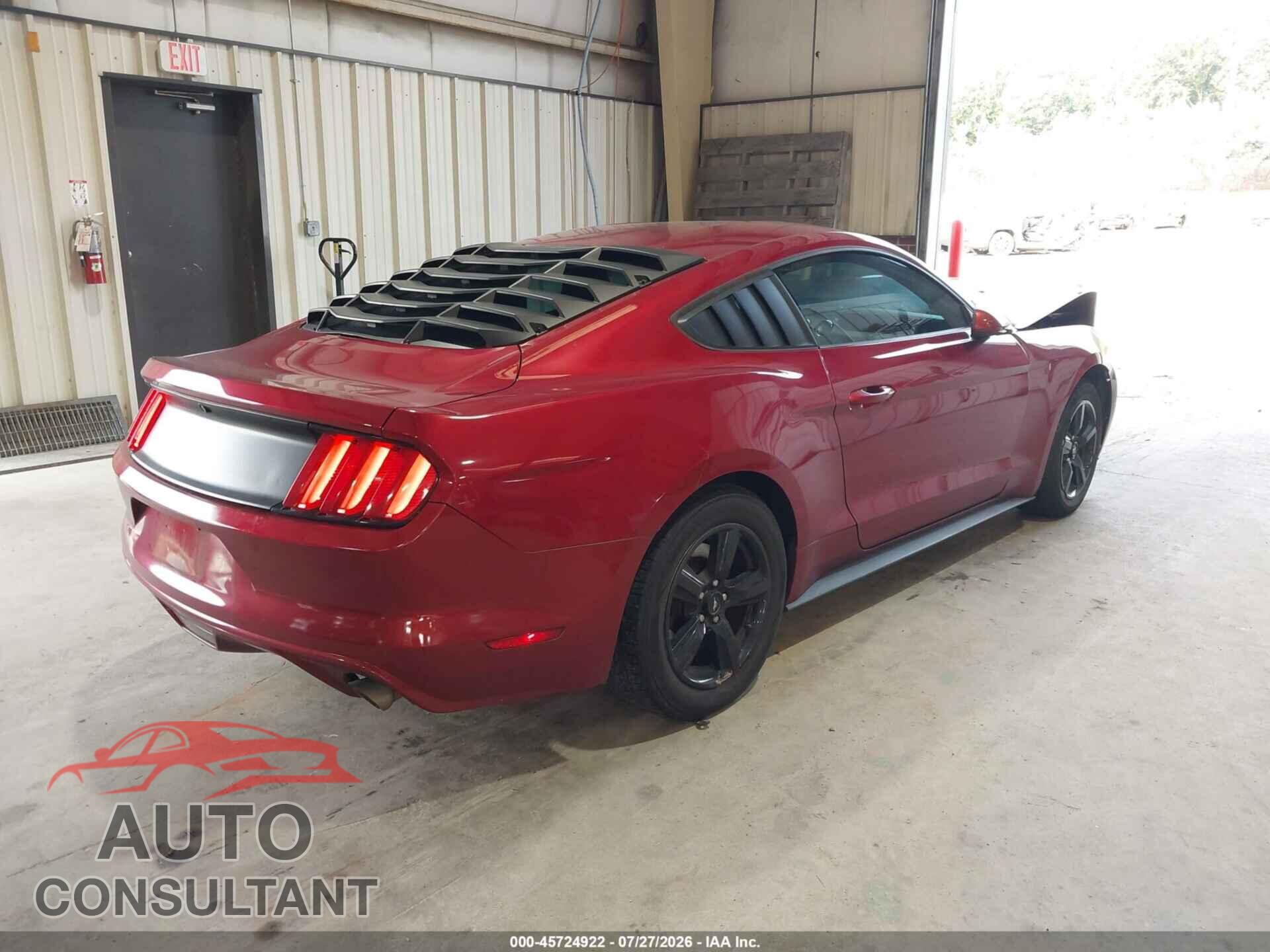 FORD MUSTANG 2017 - 1FA6P8AM3H5270687