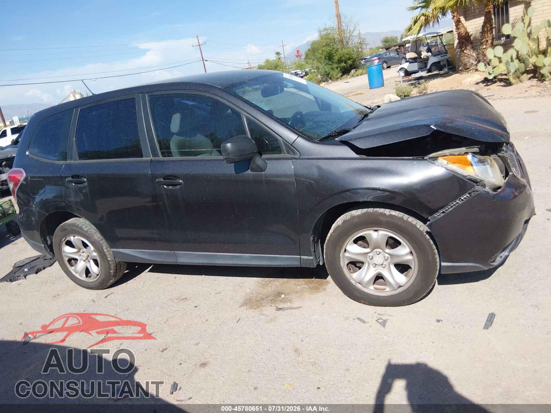 SUBARU FORESTER 2014 - JF2SJAAC6EH458706