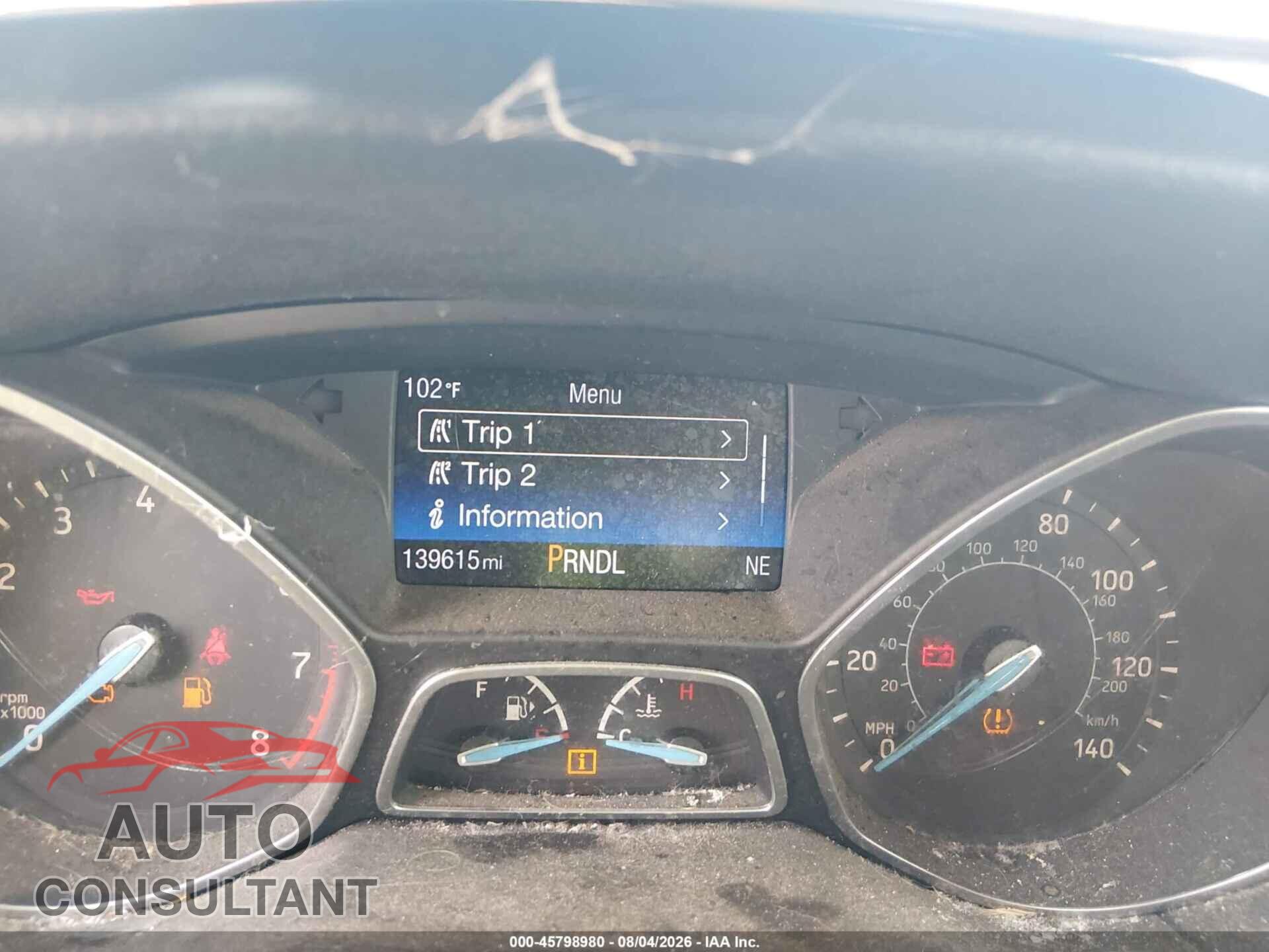 FORD FOCUS 2015 - 1FADP3K26FL347715