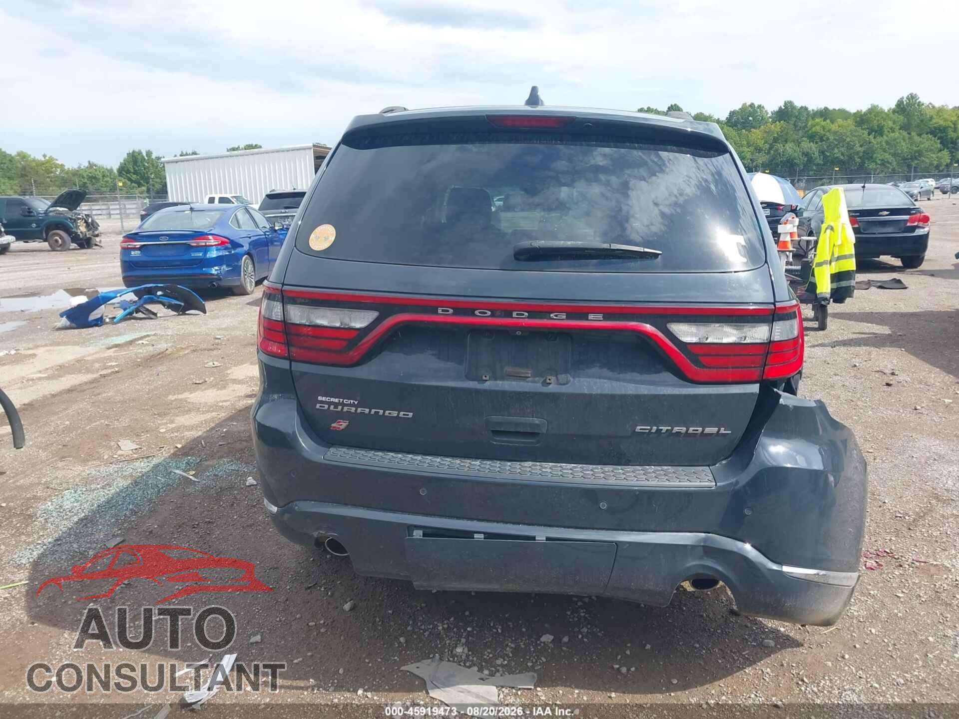 DODGE DURANGO 2018 - 1C4RDJEG3JC226699