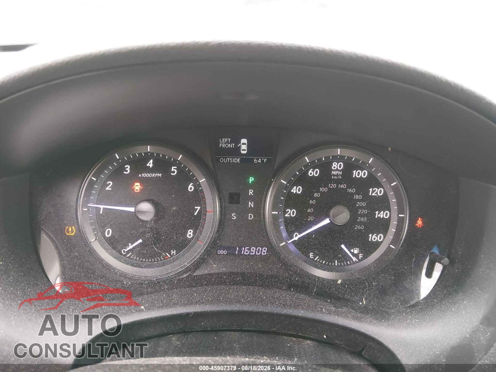 LEXUS ES 350 2010 - JTHBK1EG6A2399743