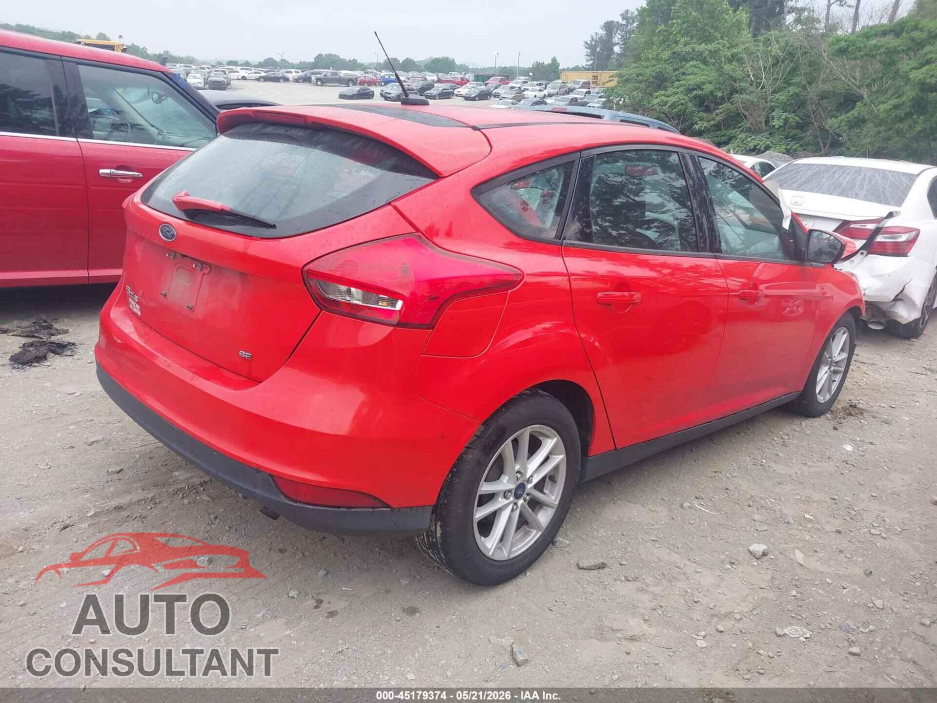 FORD FOCUS 2017 - 1FADP3K24HL279269