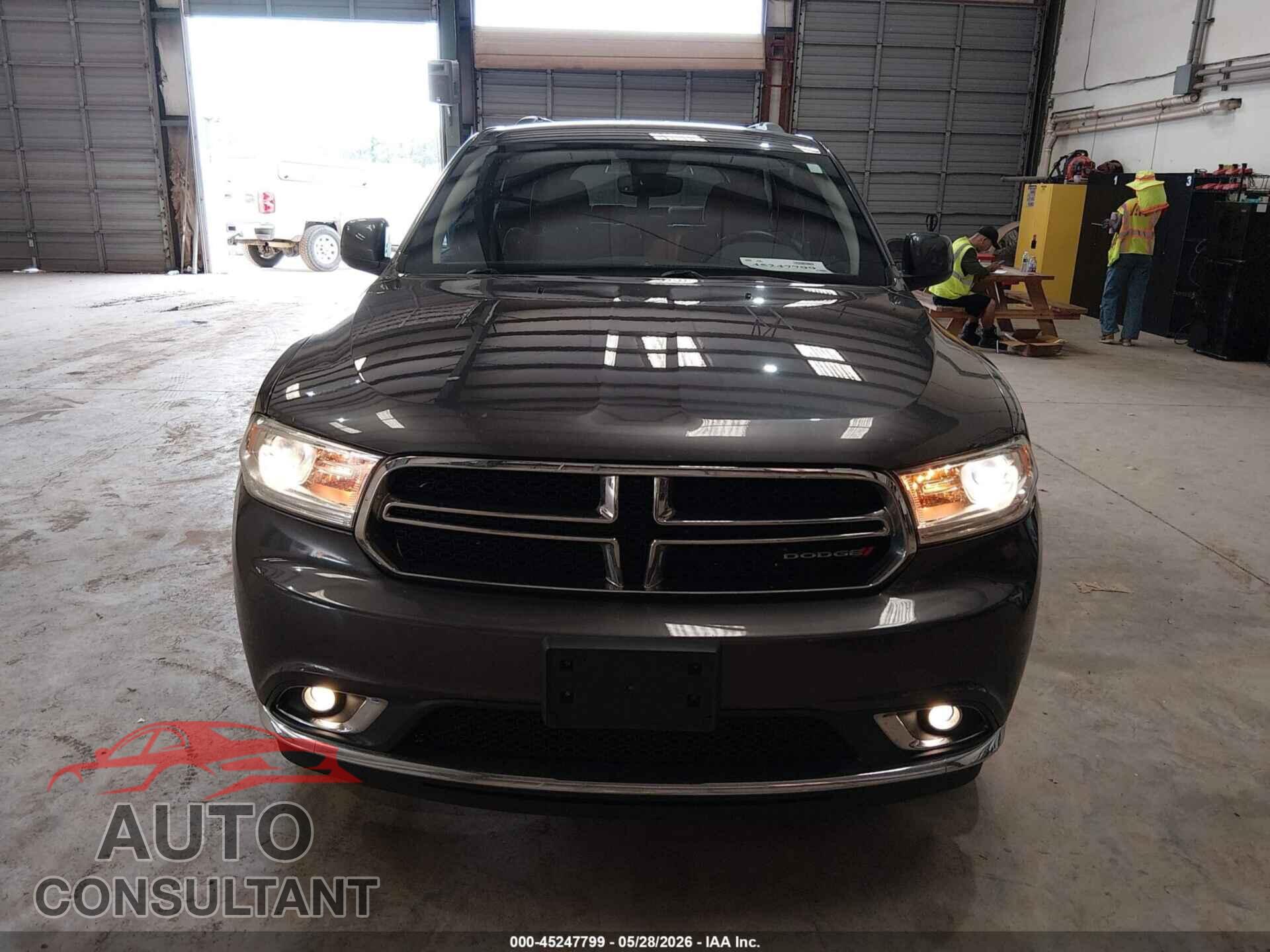 DODGE DURANGO 2019 - 1C4RDJAG2KC744438