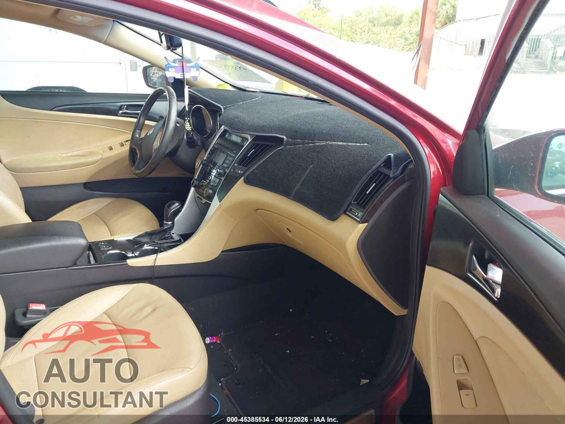 HYUNDAI SONATA 2012 - 5NPEC4AC4CH396339