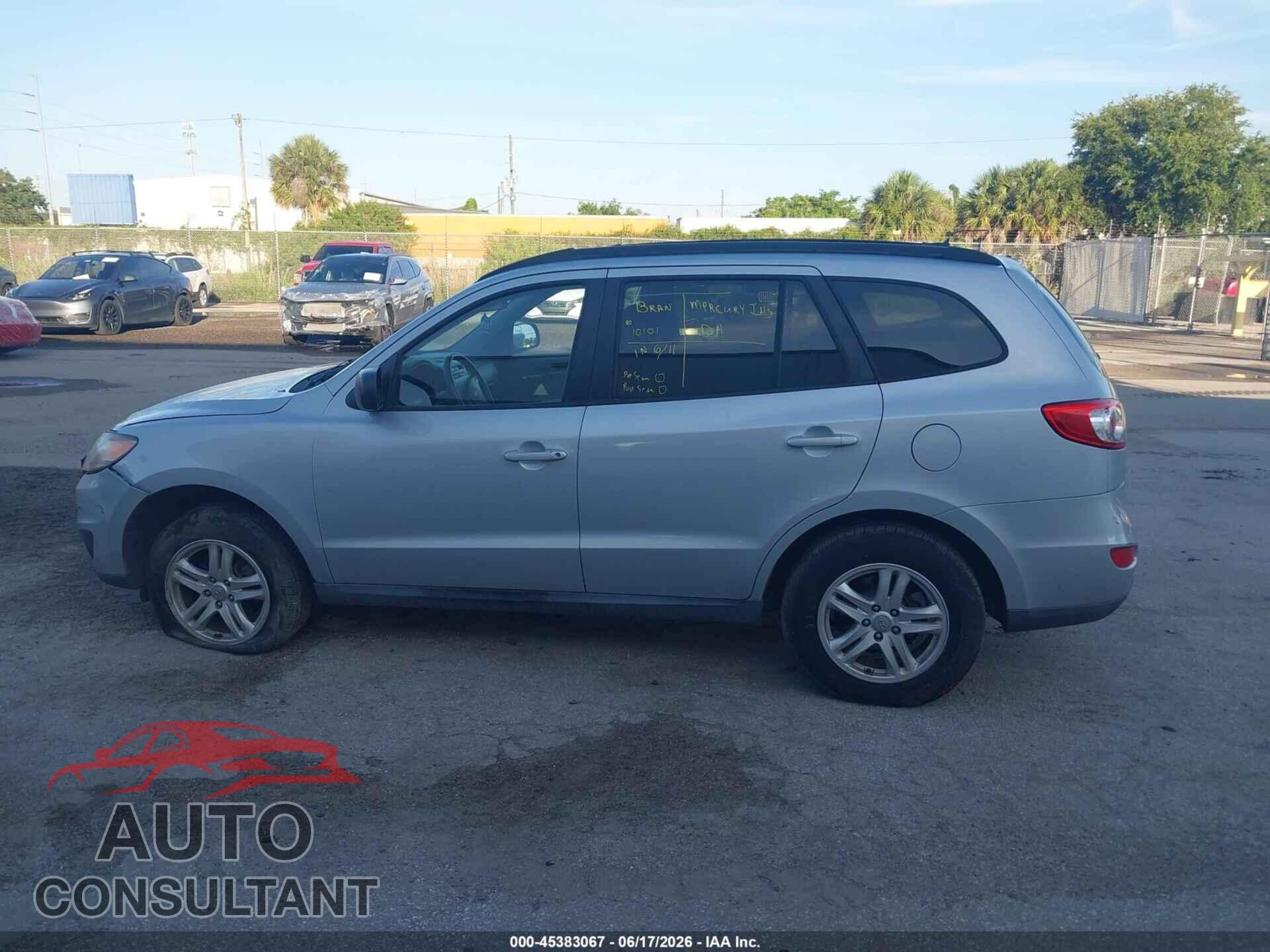 HYUNDAI SANTA FE 2010 - 5NMSG3AB9AH368331