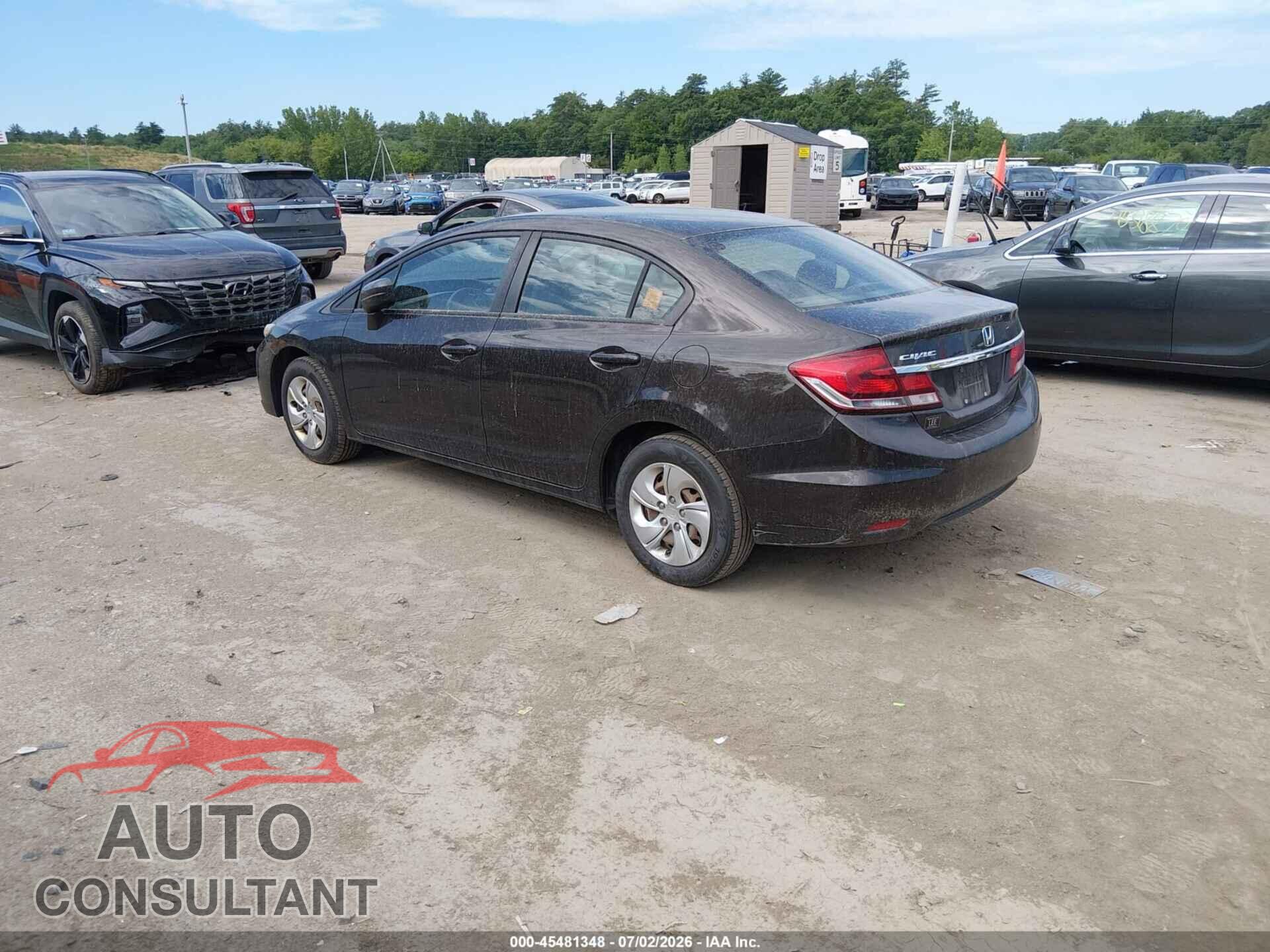 HONDA CIVIC 2014 - 2HGFB2F56EH520792