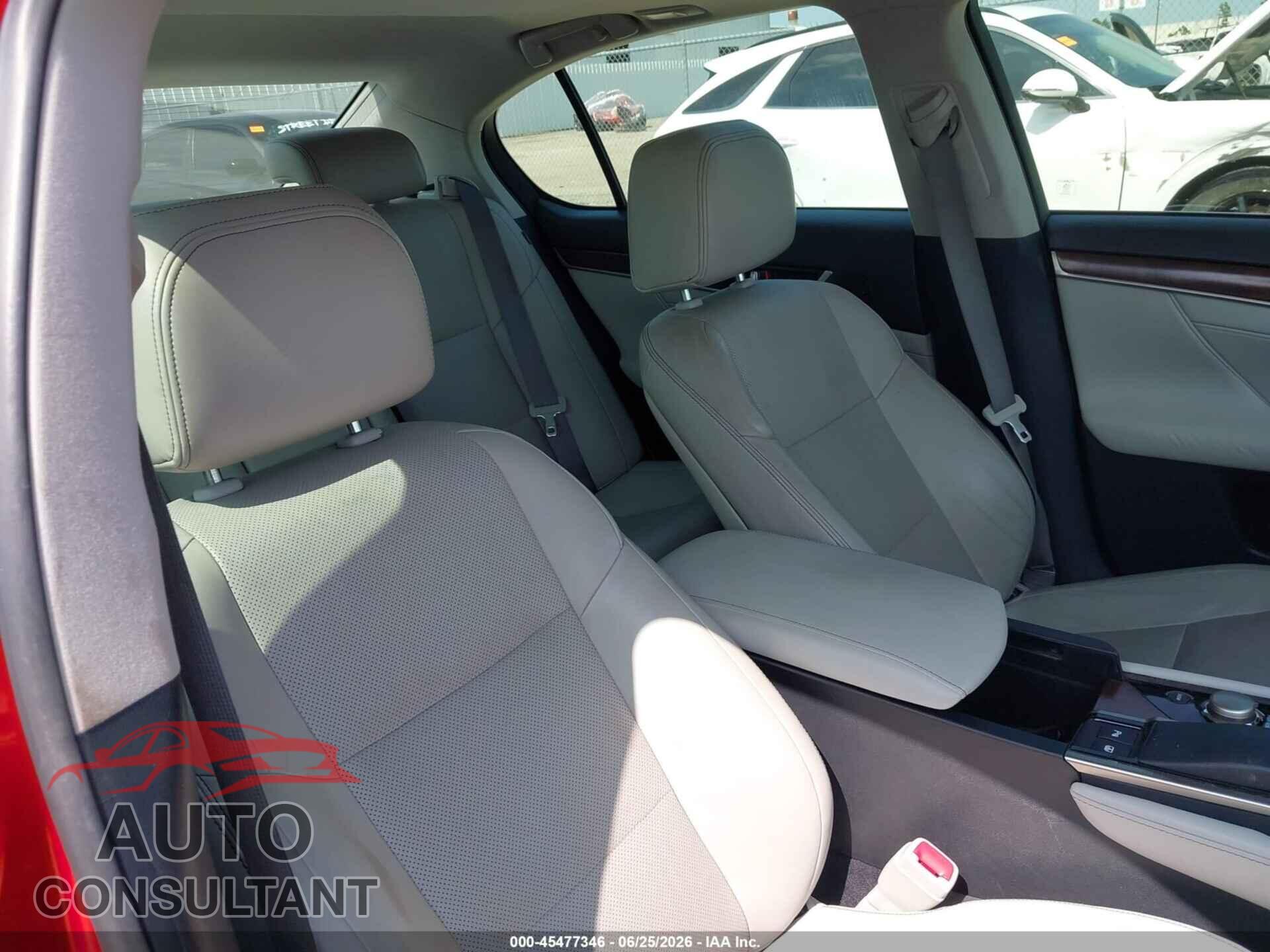LEXUS GS 350 2013 - JTHBE1BL2D5012665