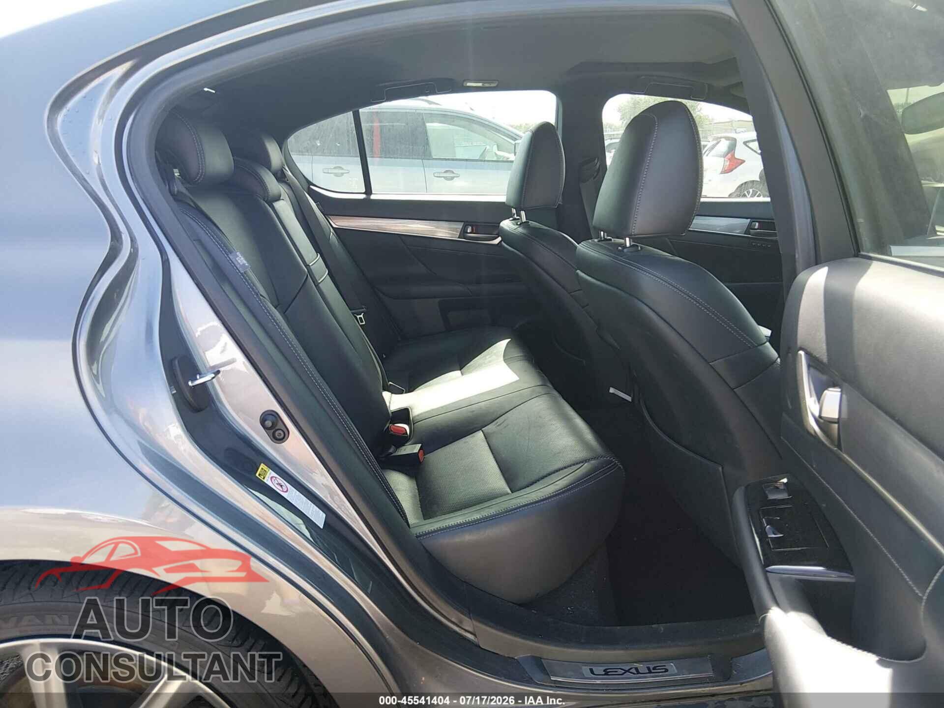 LEXUS GS 350 2014 - JTHBE1BL7E5031987