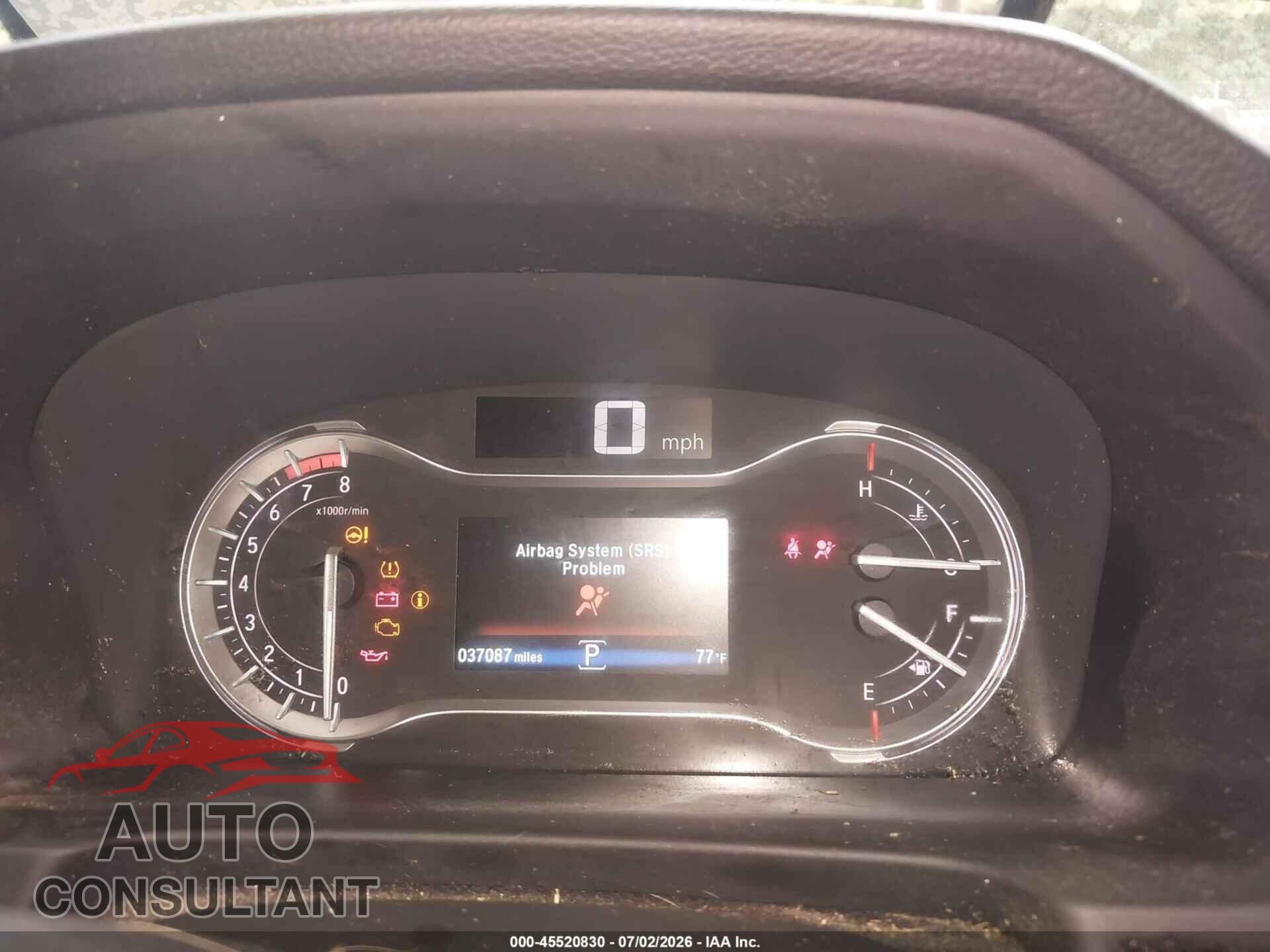 HONDA RIDGELINE 2019 - 5FPYK3F18KB033029