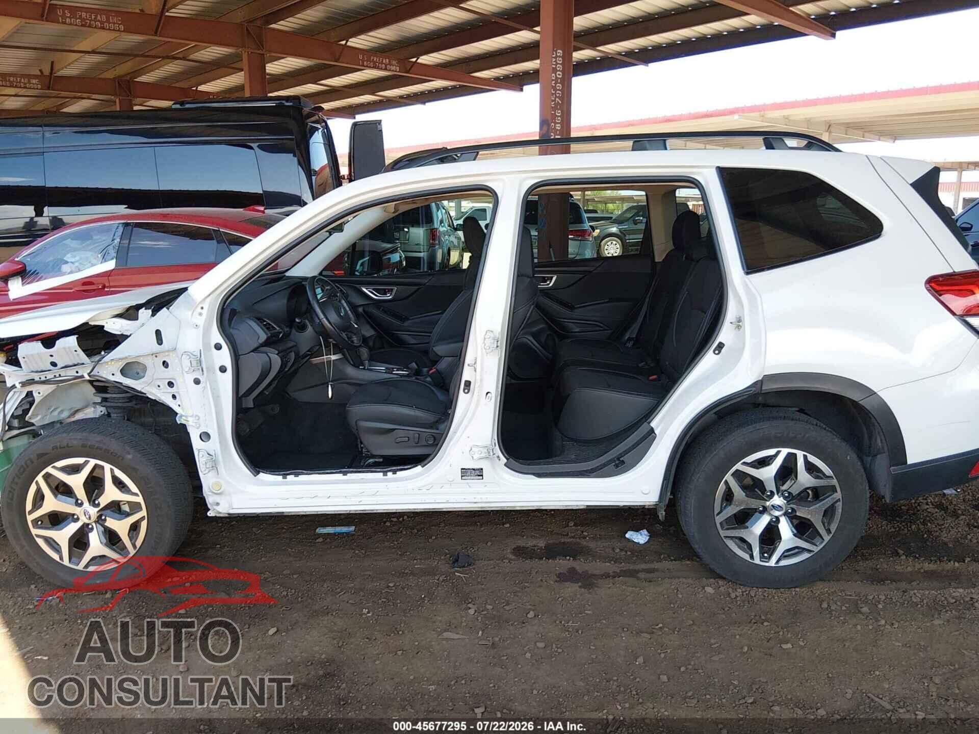 SUBARU FORESTER 2022 - JF2SKAEC9NH491528
