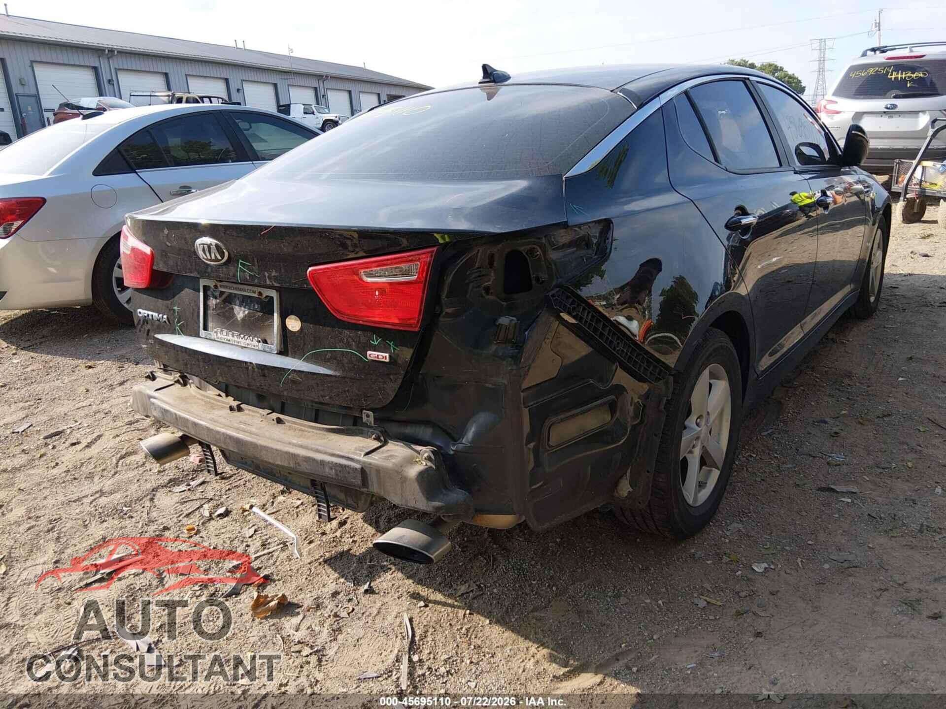 KIA OPTIMA 2014 - 5XXGM4A74EG284860
