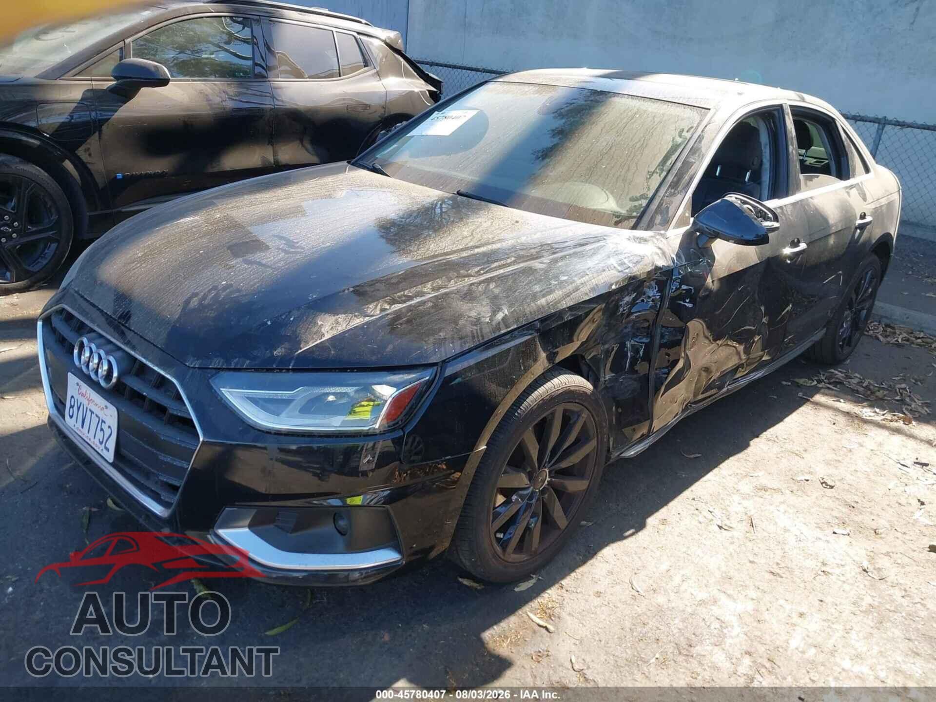 AUDI A4 2020 - WAUGMAF43LN008567