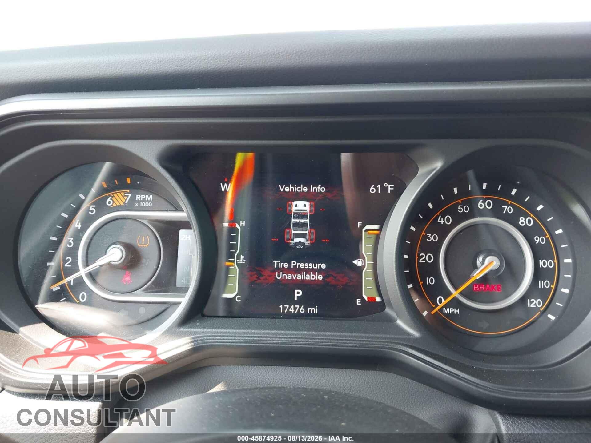 JEEP WRANGLER 2026 - 1C4PJXFN5TW210554