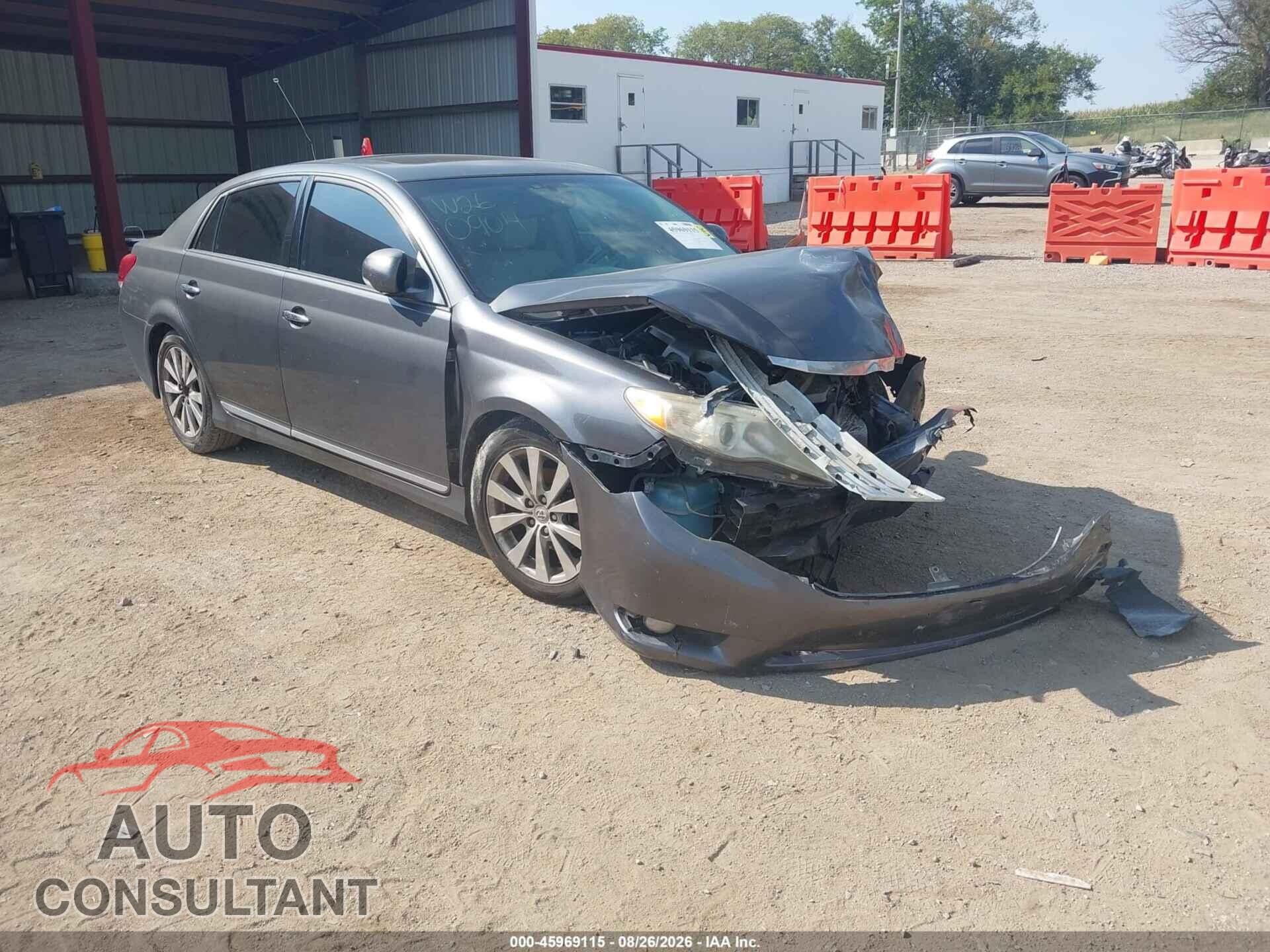 TOYOTA AVALON 2011 - 4T1BK3DBXBU401983