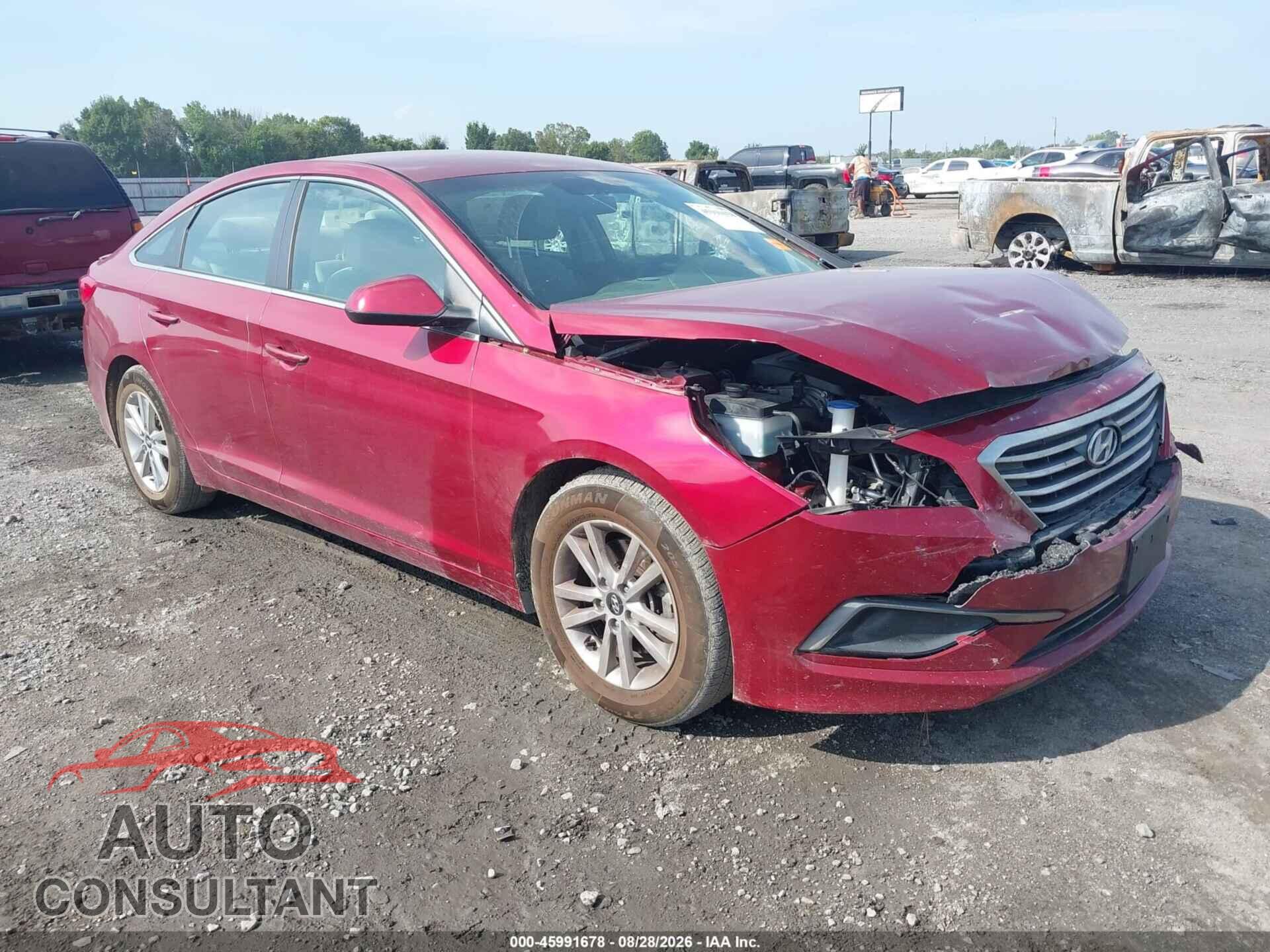 HYUNDAI SONATA 2016 - 5NPE24AF3GH404272