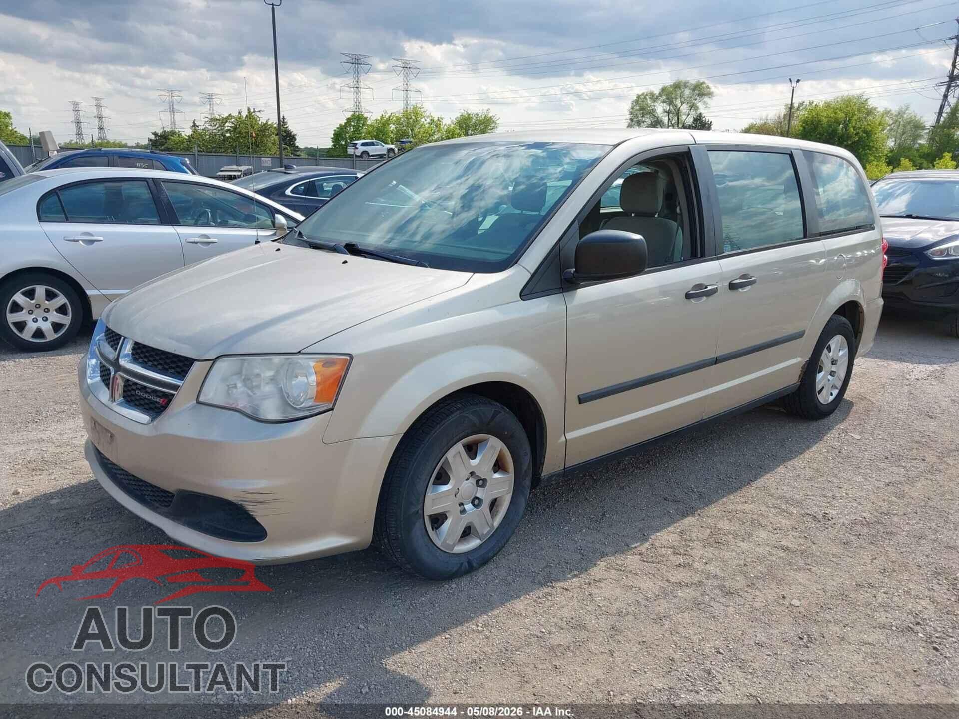 DODGE GRAND CARAVAN 2013 - 2C4RDGBG2DR599915