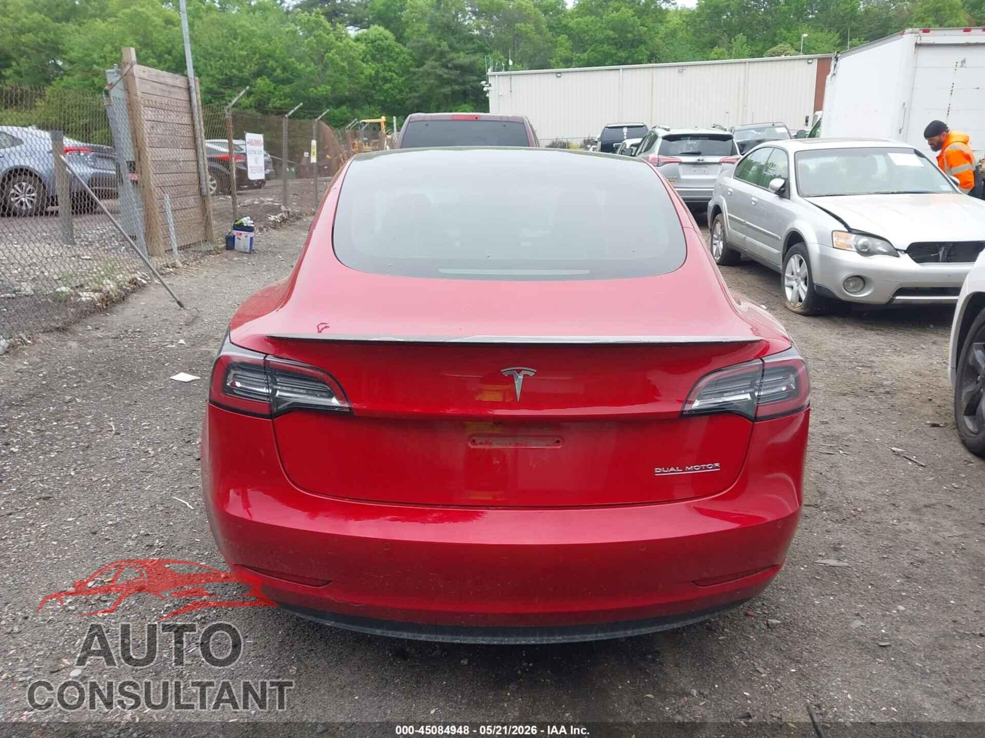 TESLA MODEL 3 2021 - 5YJ3E1EC0MF935873