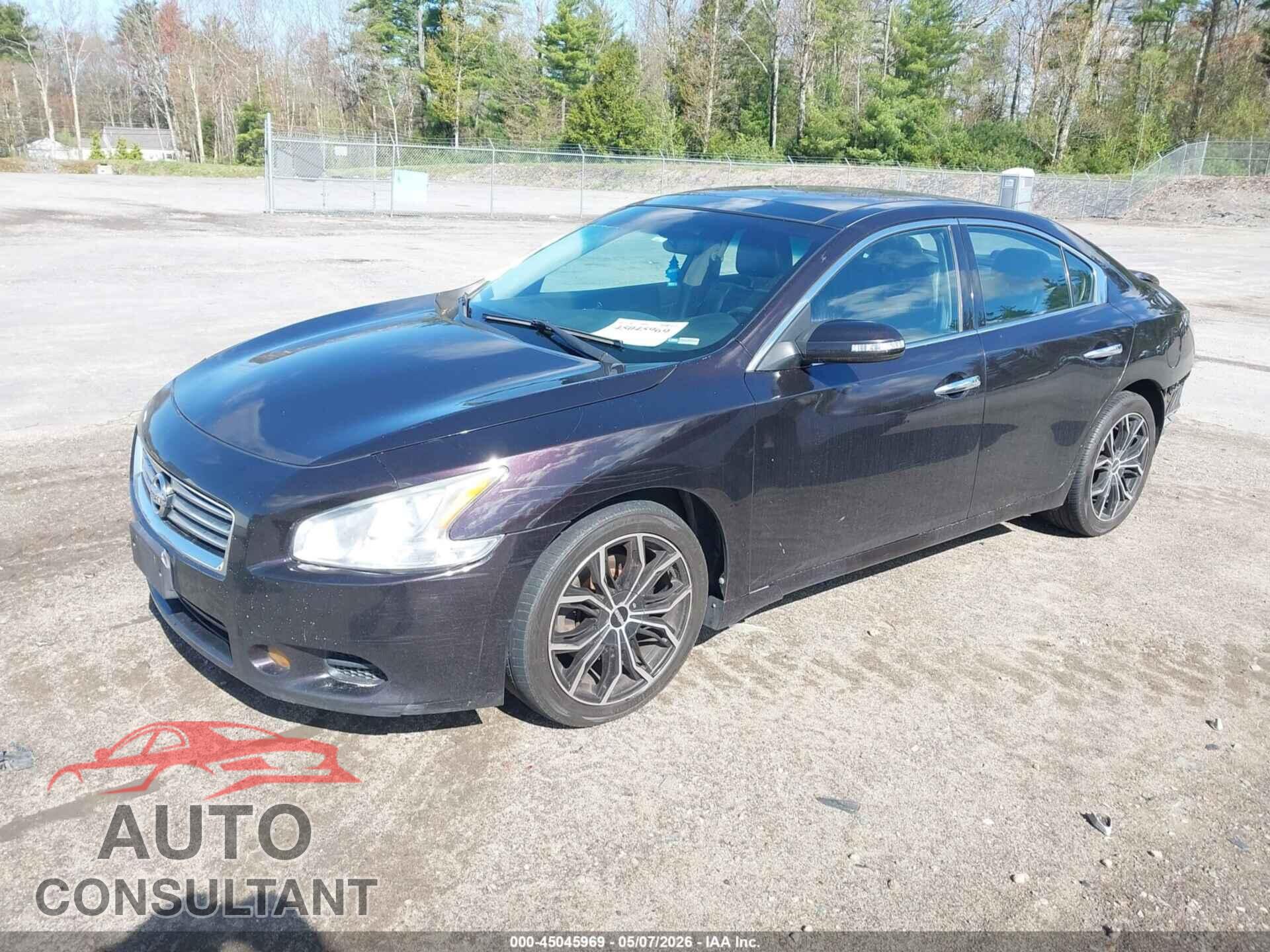 NISSAN MAXIMA 2013 - 1N4AA5AP3DC842691