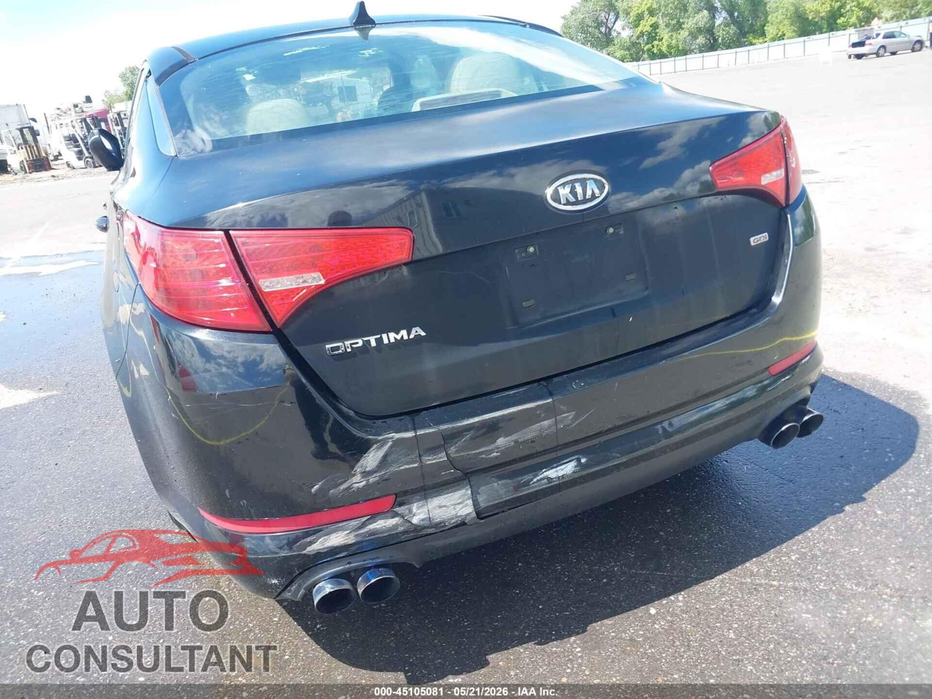 KIA OPTIMA 2012 - KNAGM4A72C5273581