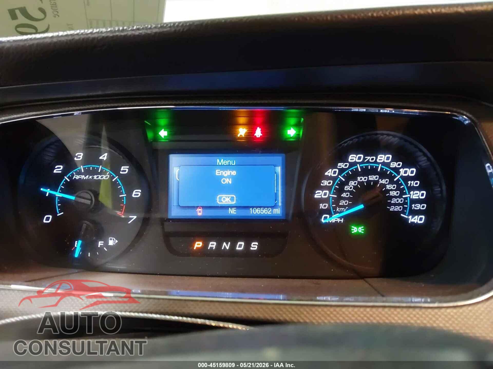 FORD TAURUS 2017 - 1FAHP2D84HG128714
