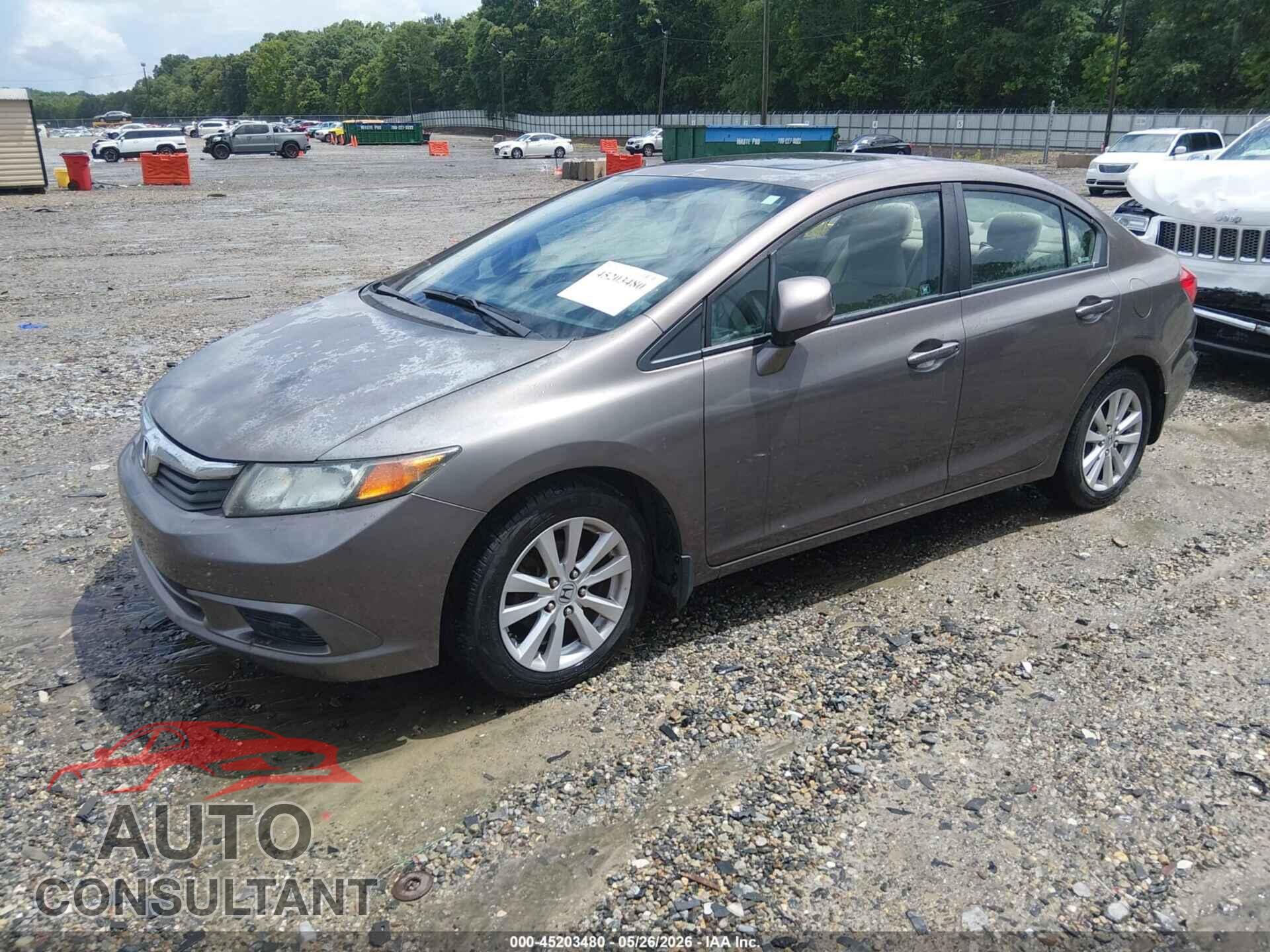 HONDA CIVIC 2012 - 2HGFB2F8XCH522858