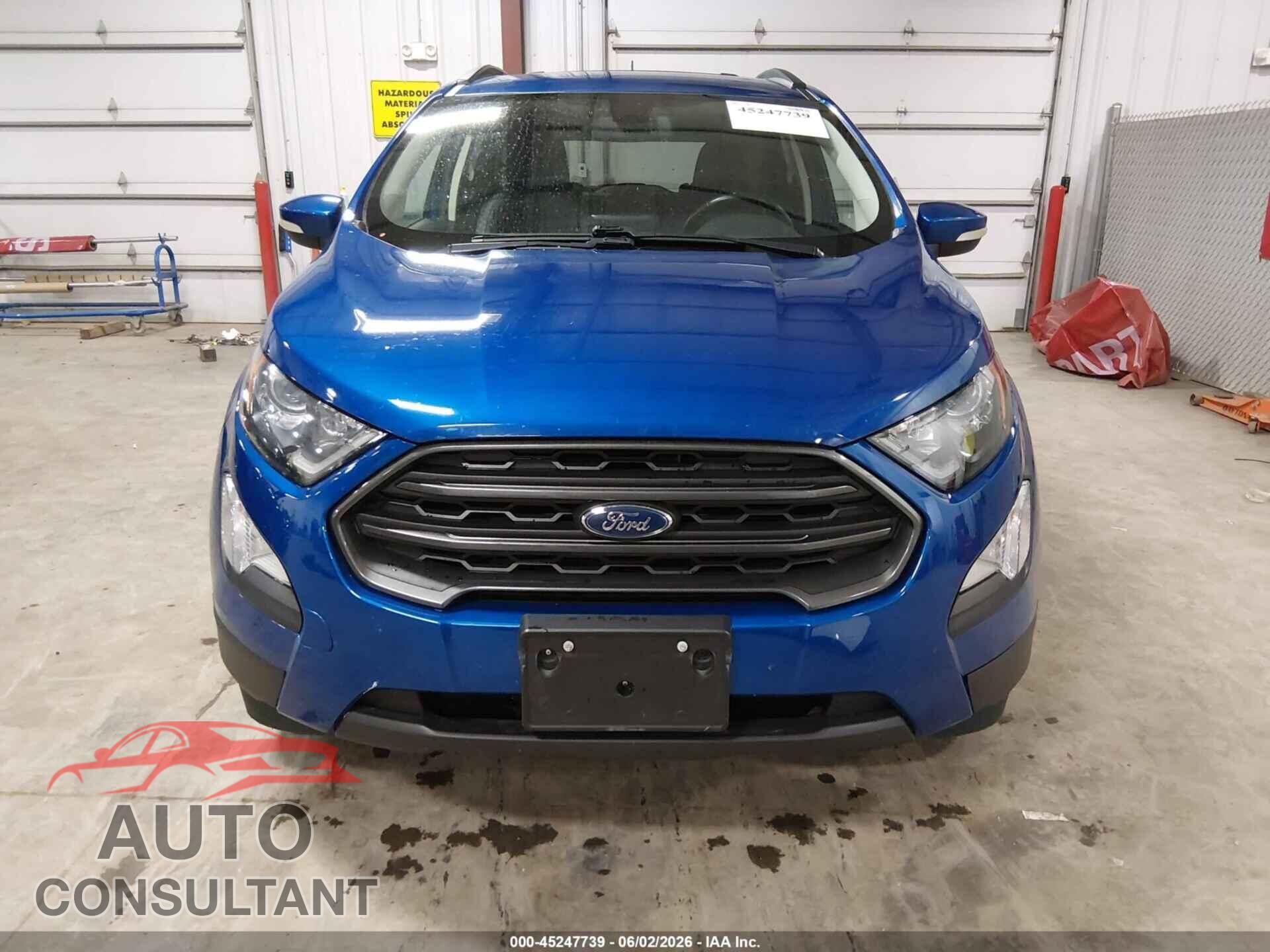 FORD ECOSPORT 2018 - MAJ6P1CL9JC244737