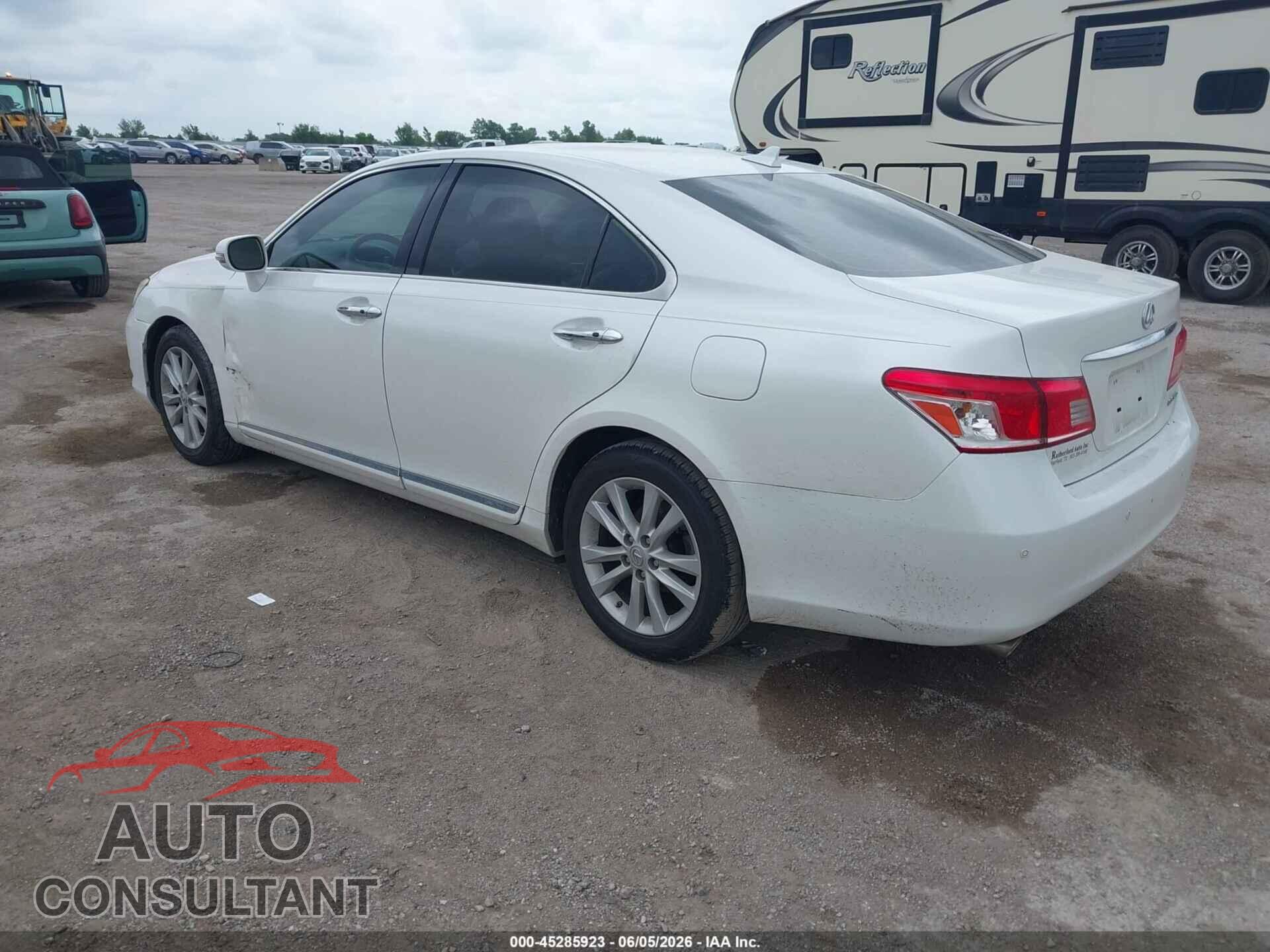 LEXUS ES 350 2012 - JTHBK1EG1C2489188