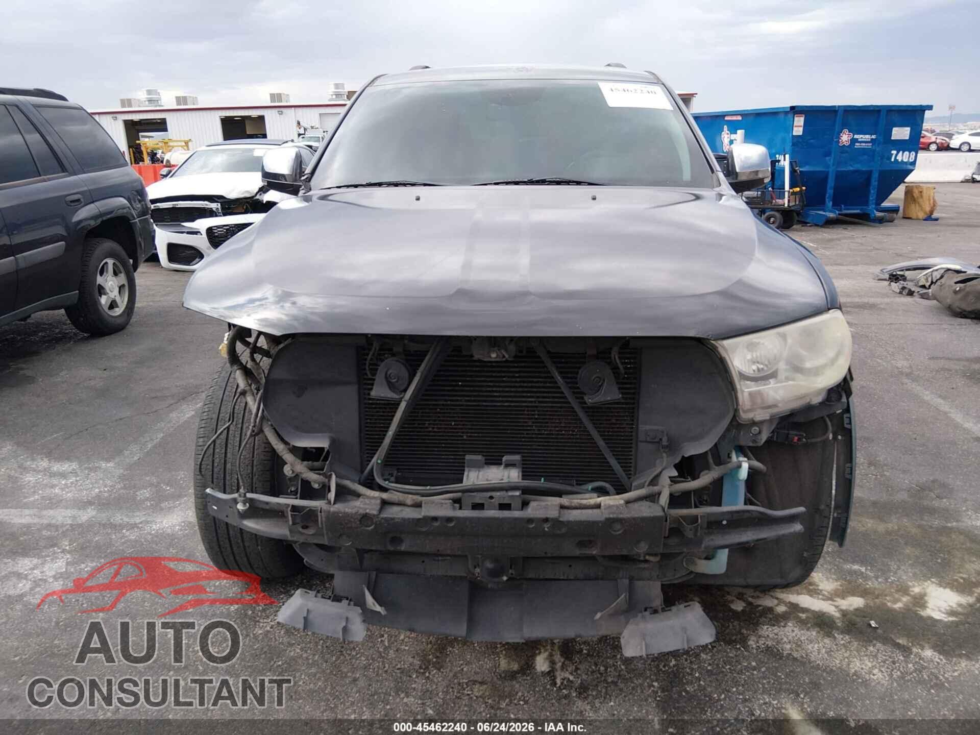 DODGE DURANGO 2012 - 1C4RDJEG9CC321108