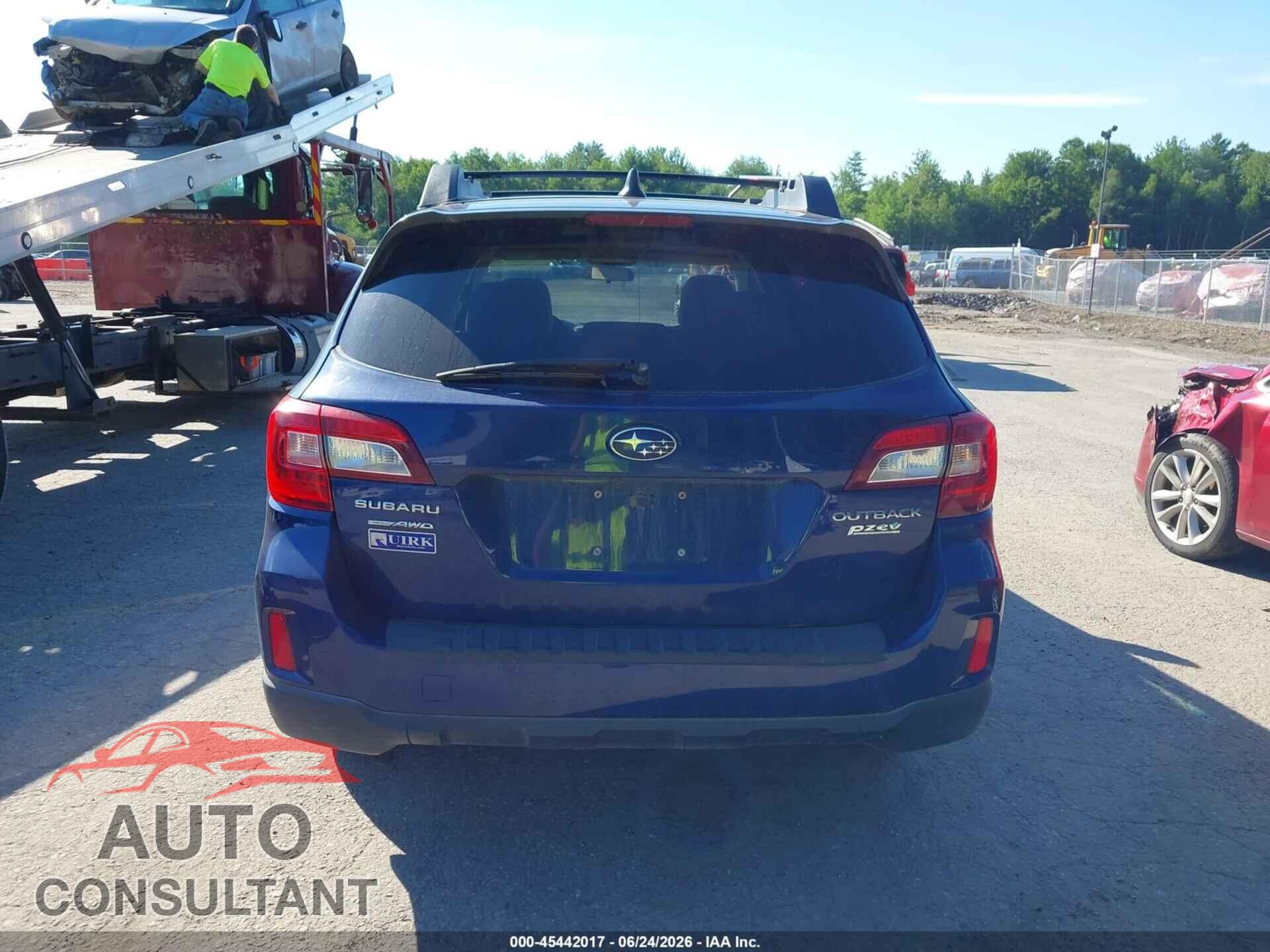 SUBARU OUTBACK 2017 - 4S4BSACC4H3312603