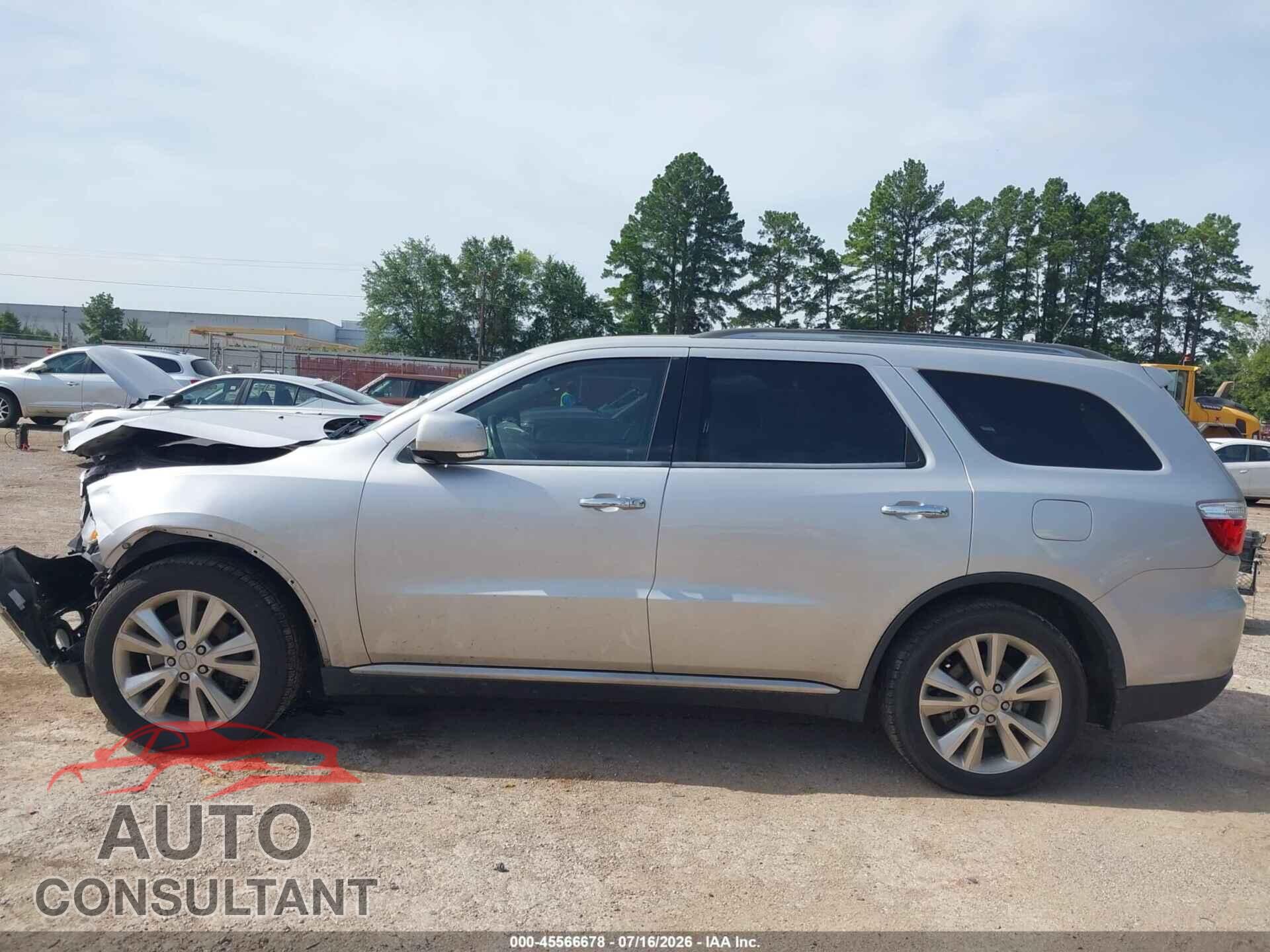 DODGE DURANGO 2013 - 1C4SDJDT9DC509743