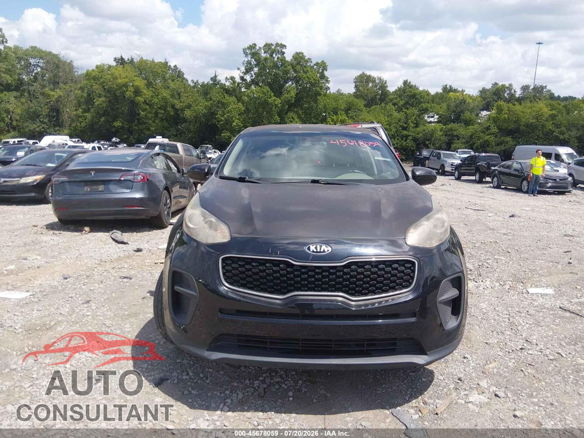 KIA SPORTAGE 2017 - KNDPM3AC6H7119199