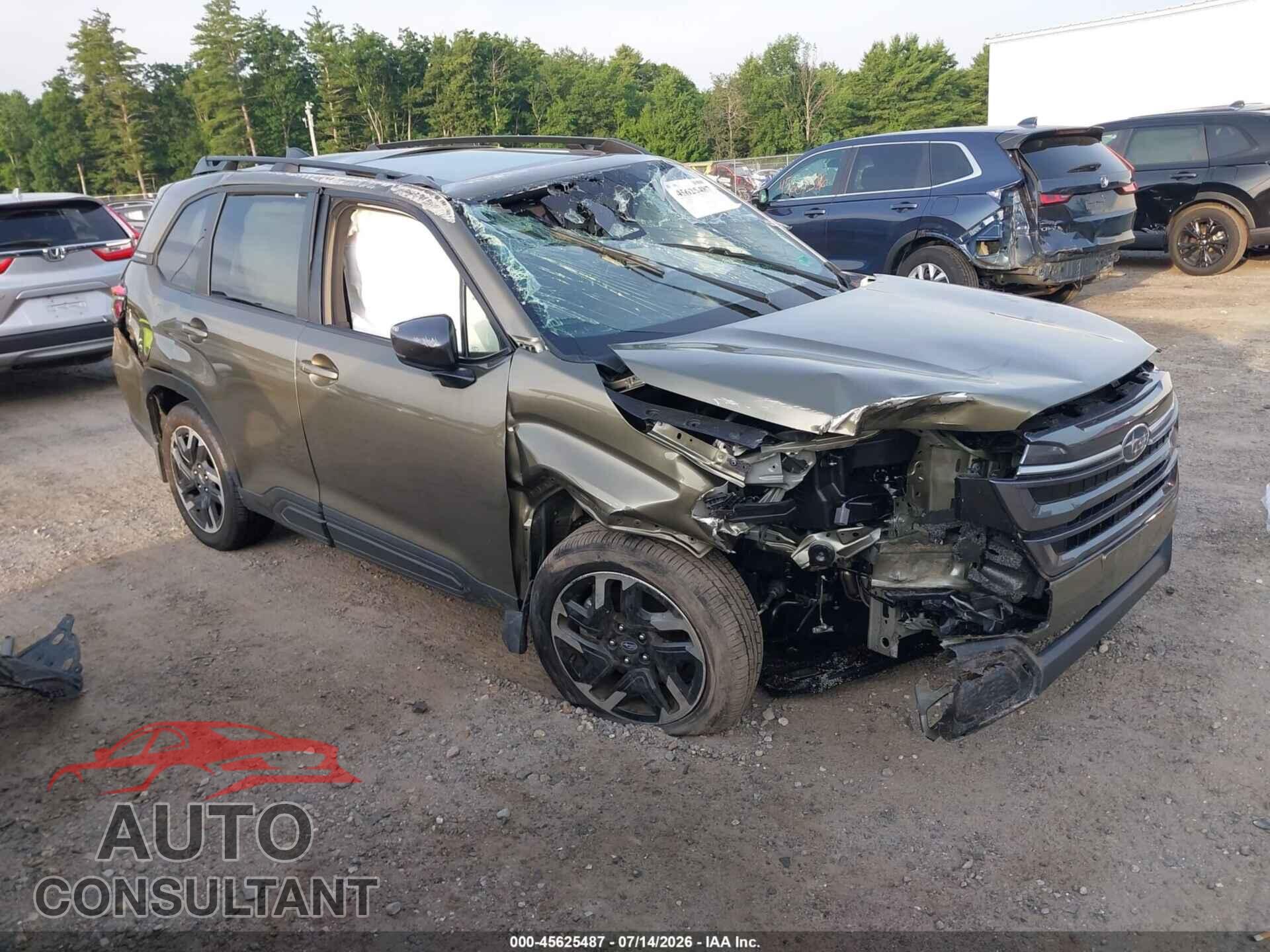 SUBARU FORESTER 2025 - JF2SLDRC6SH601827