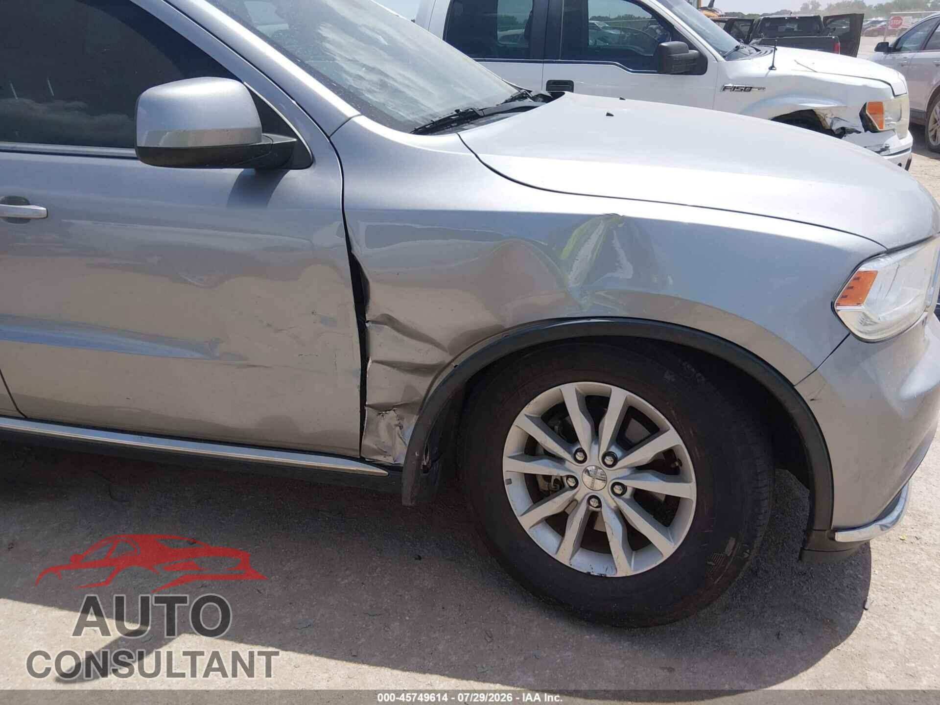 DODGE DURANGO 2015 - 1C4RDHAG8FC760111