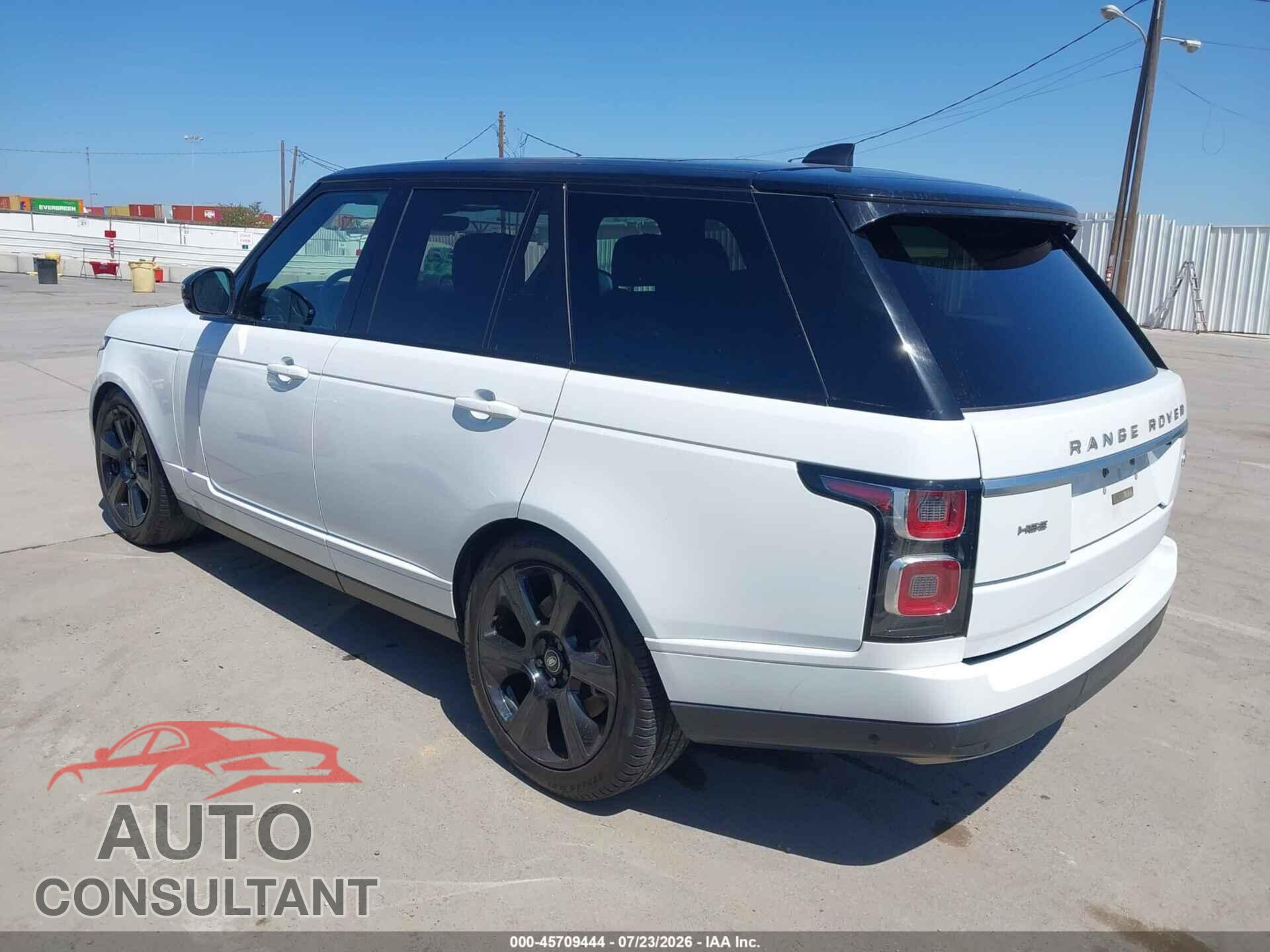 LAND ROVER RANGE ROVER 2018 - SALGS2SV2JA509301