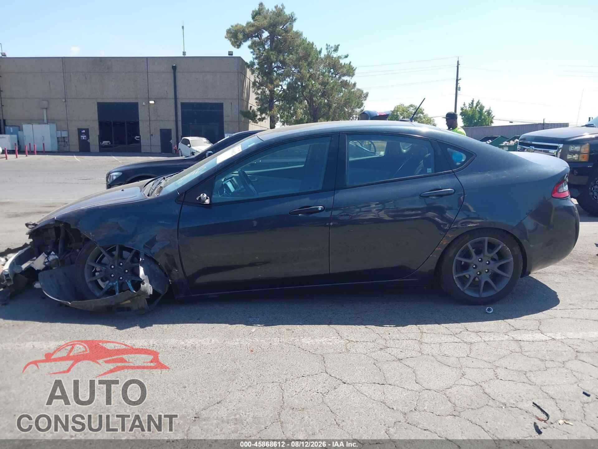 DODGE DART 2013 - 1C3CDFBA3DD345455